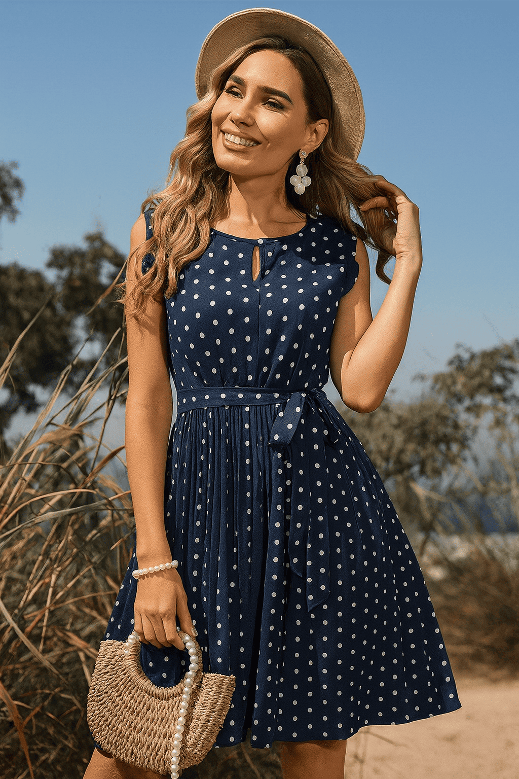 Zeitloses Midikleid – Europäischer Charme in limitierter Auflage [Exklusive Tasche GRATIS]