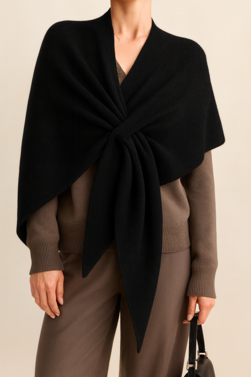 Unifarbener Premium-Damenschal