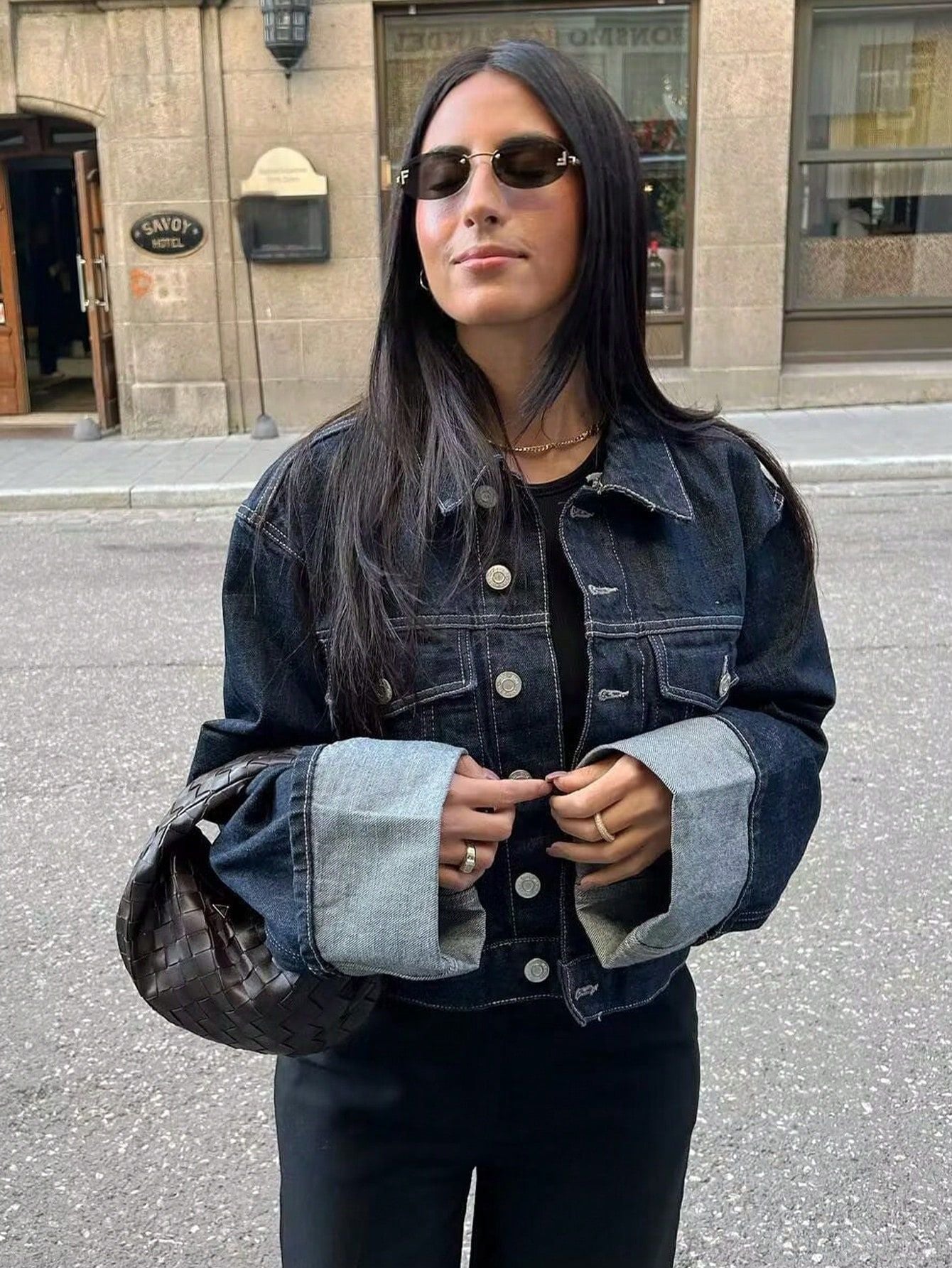 Meadow | Rollkragenjacke mit langen Ärmeln