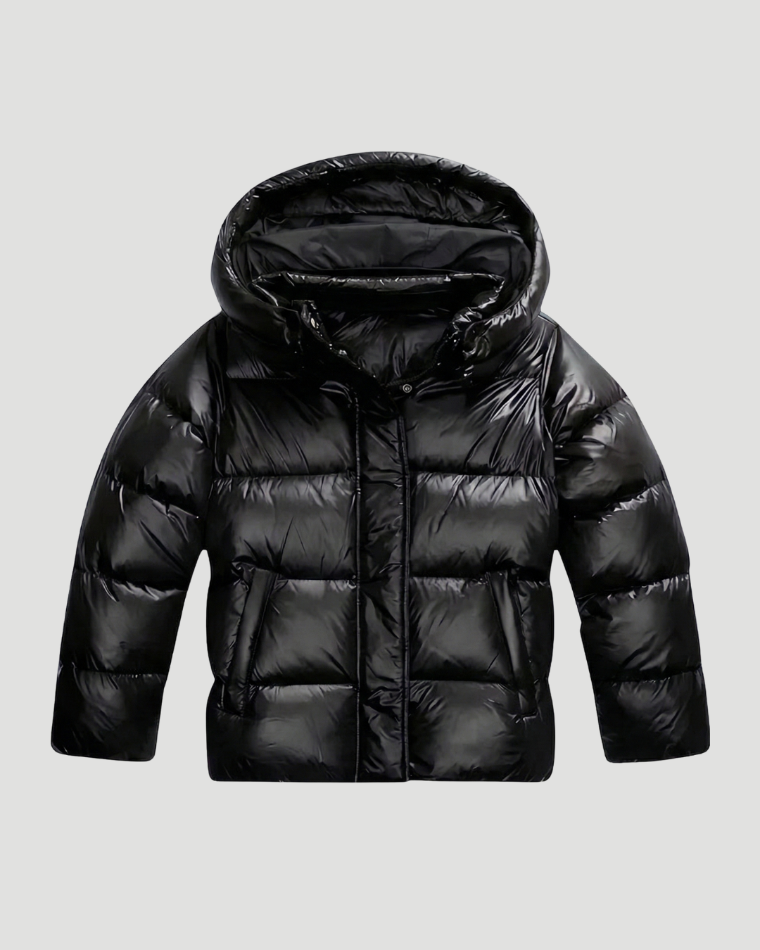 Copenhagen | Shiny Hooded Puffer Jacket