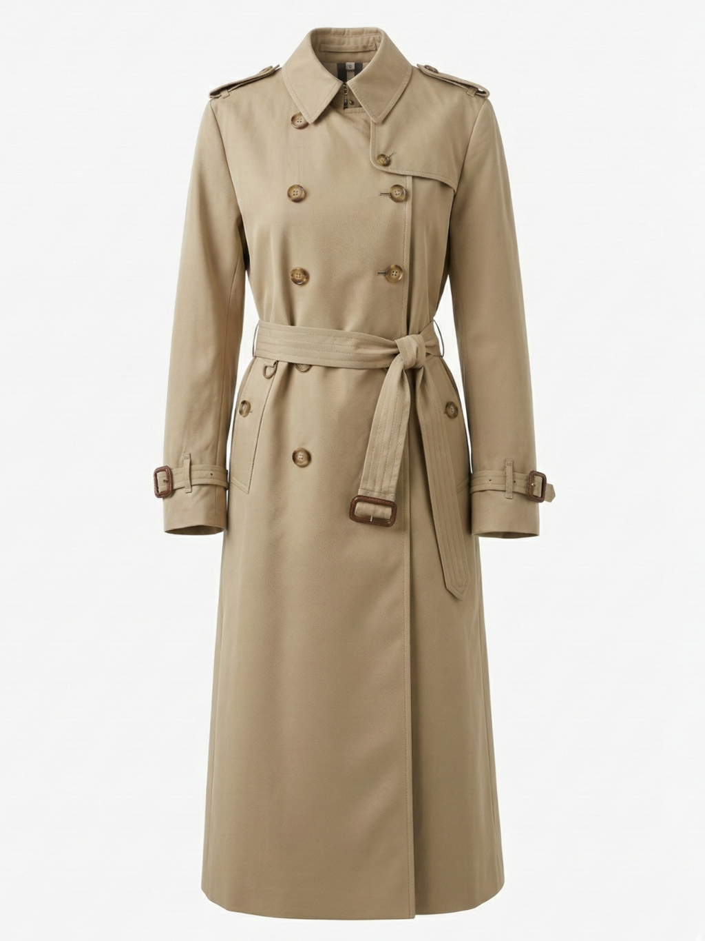 Letifen | Trench-coat croisé ceinturé