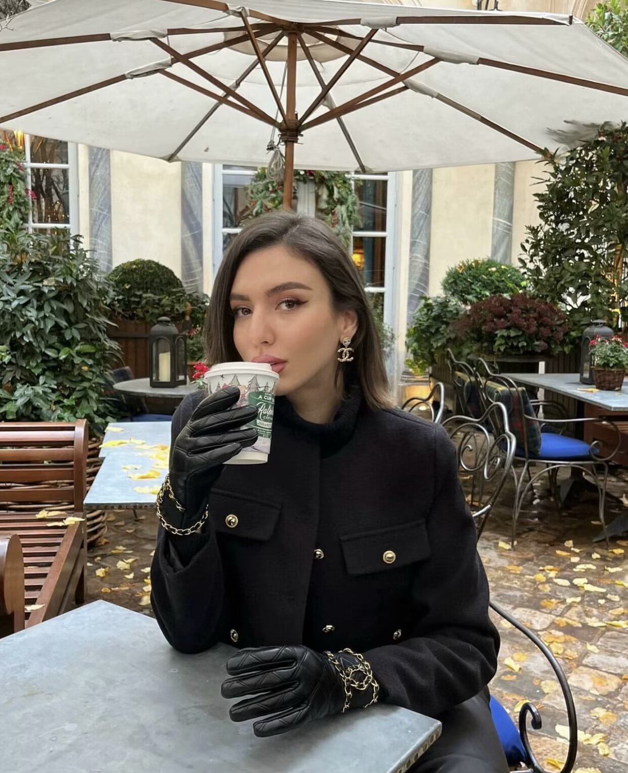 SIENA | Kurze Vintage-Jacke aus Kunstleder