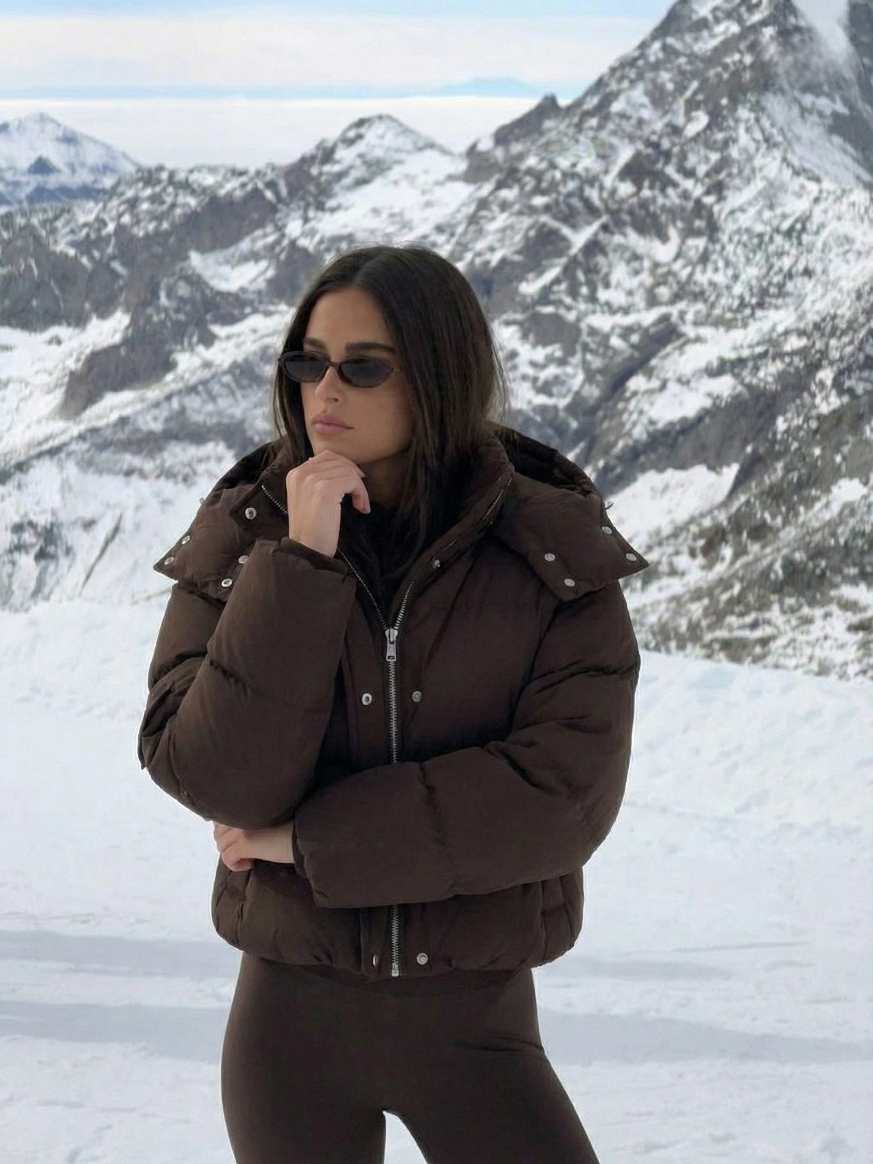 Jackie | Doudoune à col montant