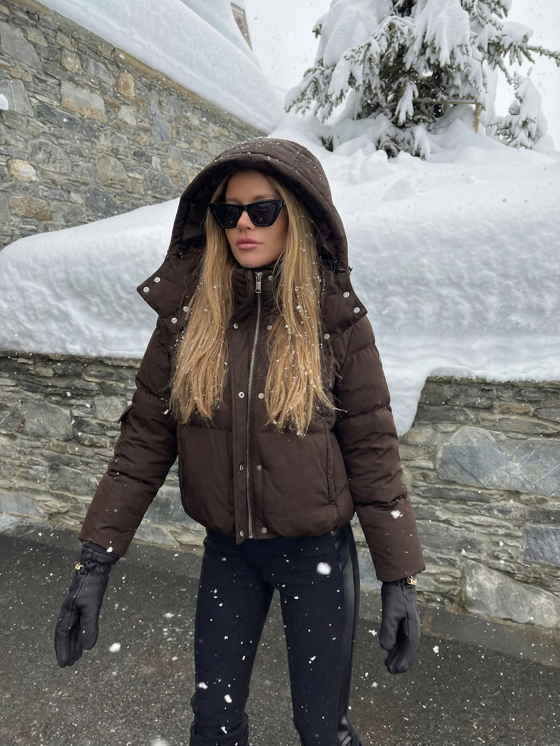 Jackie | Doudoune à col montant