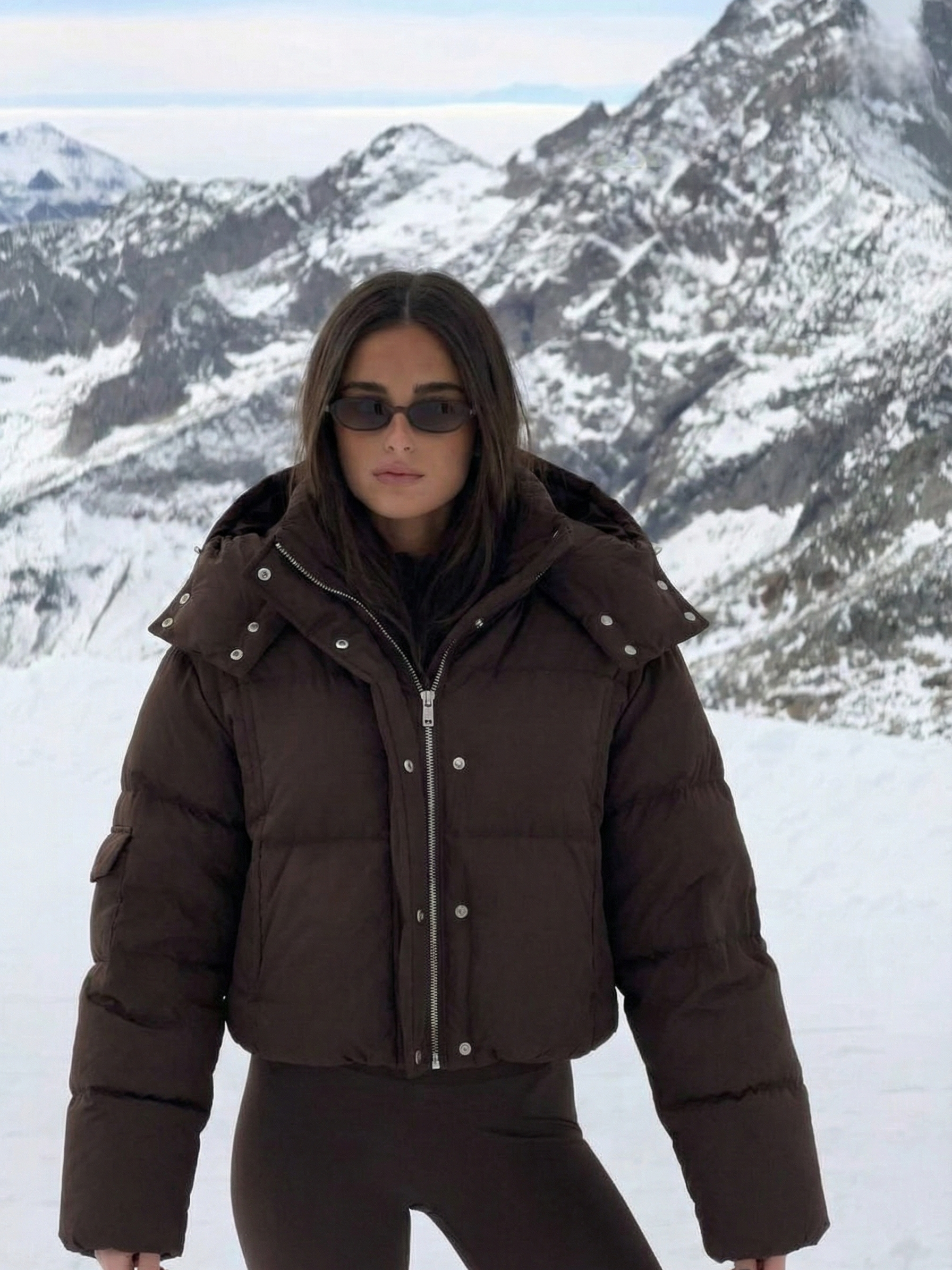 Jackie | Doudoune à col montant