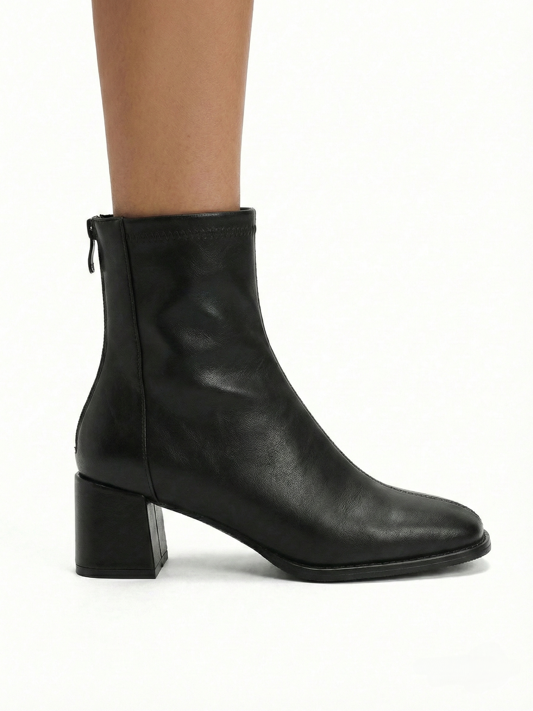 Chelsea | Bottines minimalistes à talon bloc