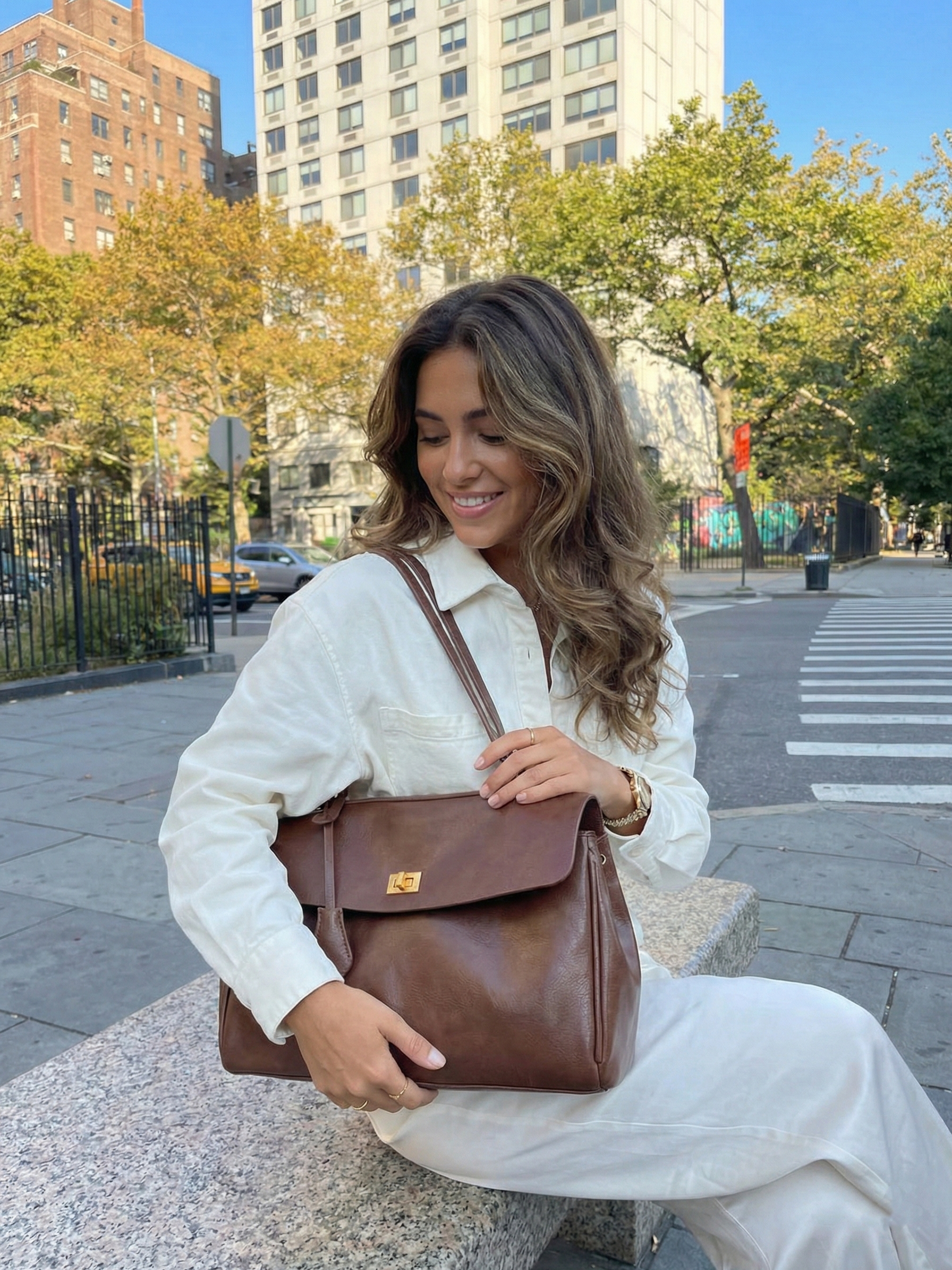 Cecil | Structured Shoulder Bag