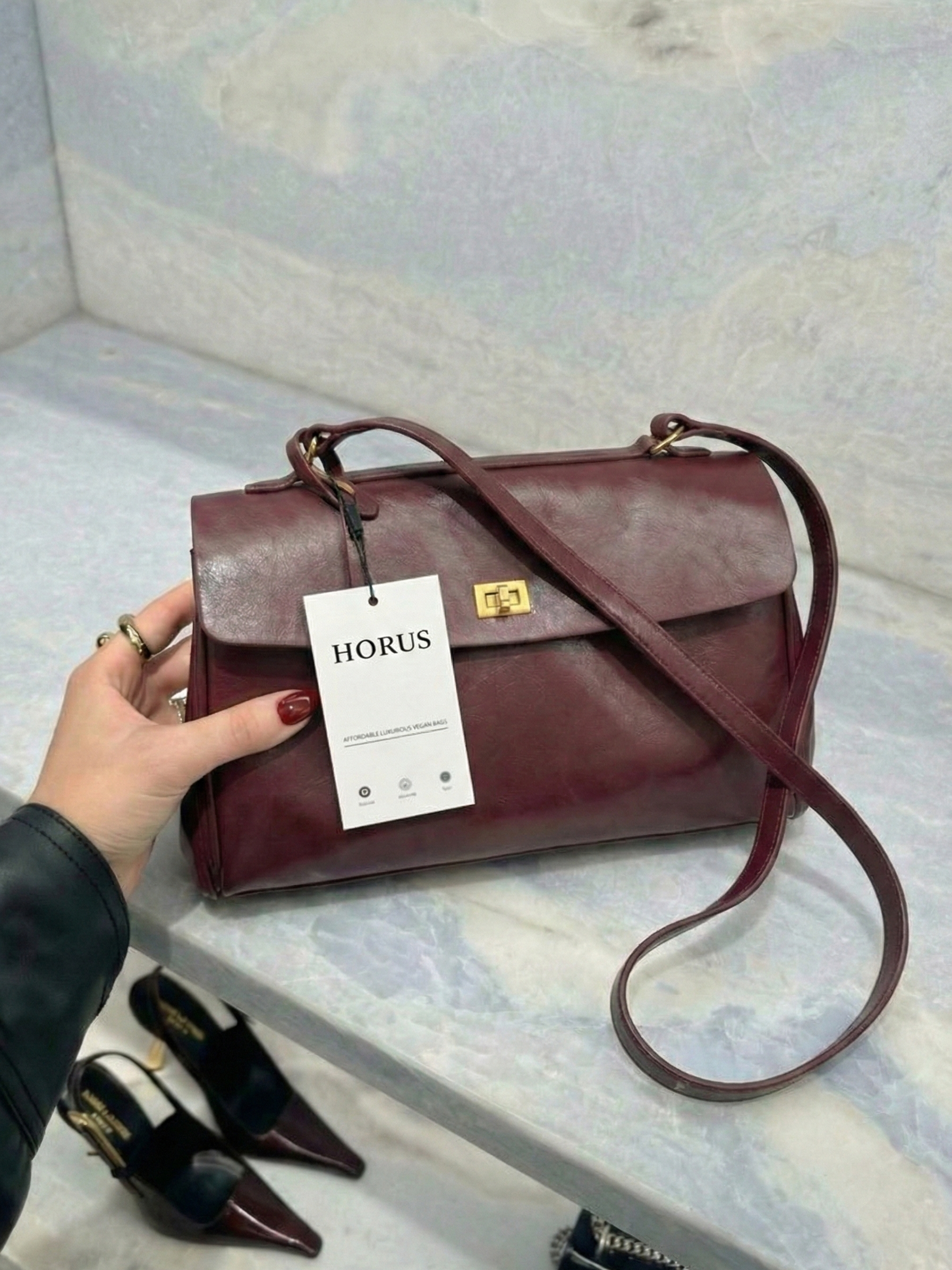 Cecil | Structured Shoulder Bag