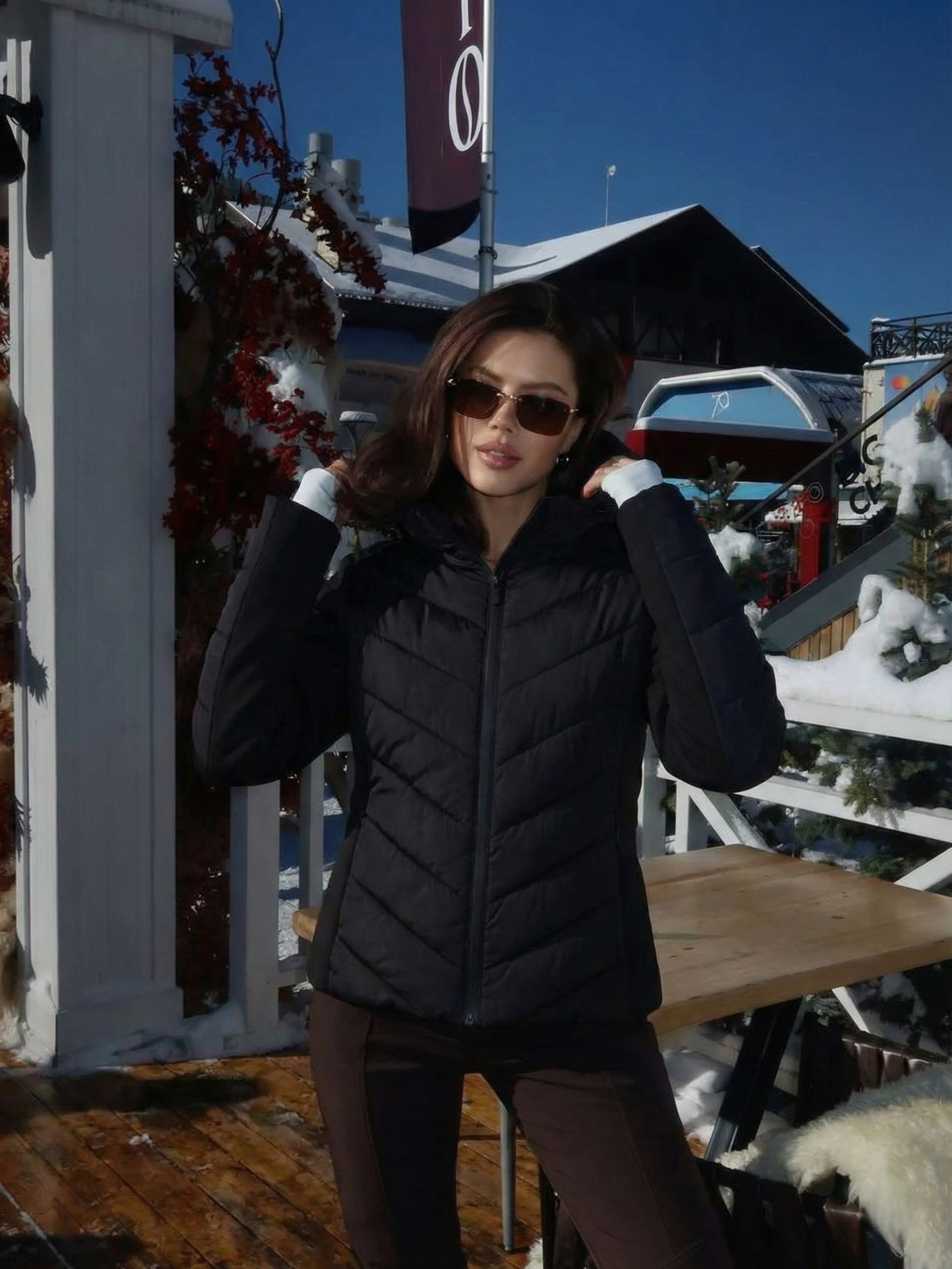 Emma | Doudoune imperméable à capuche