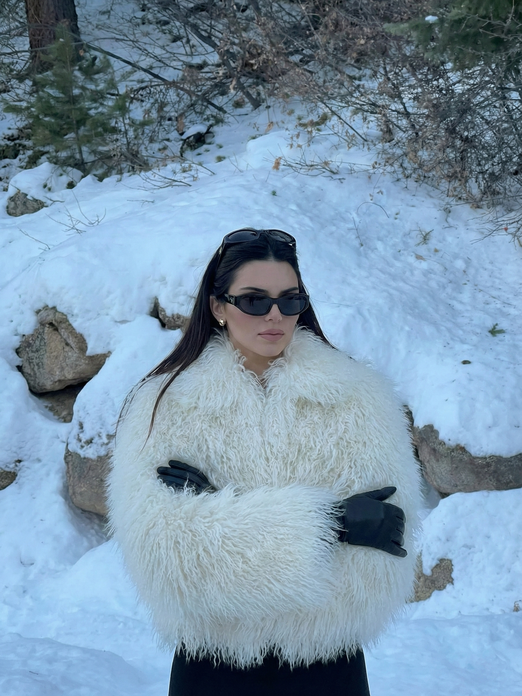 Hana | Veste tendance en fausse fourrure