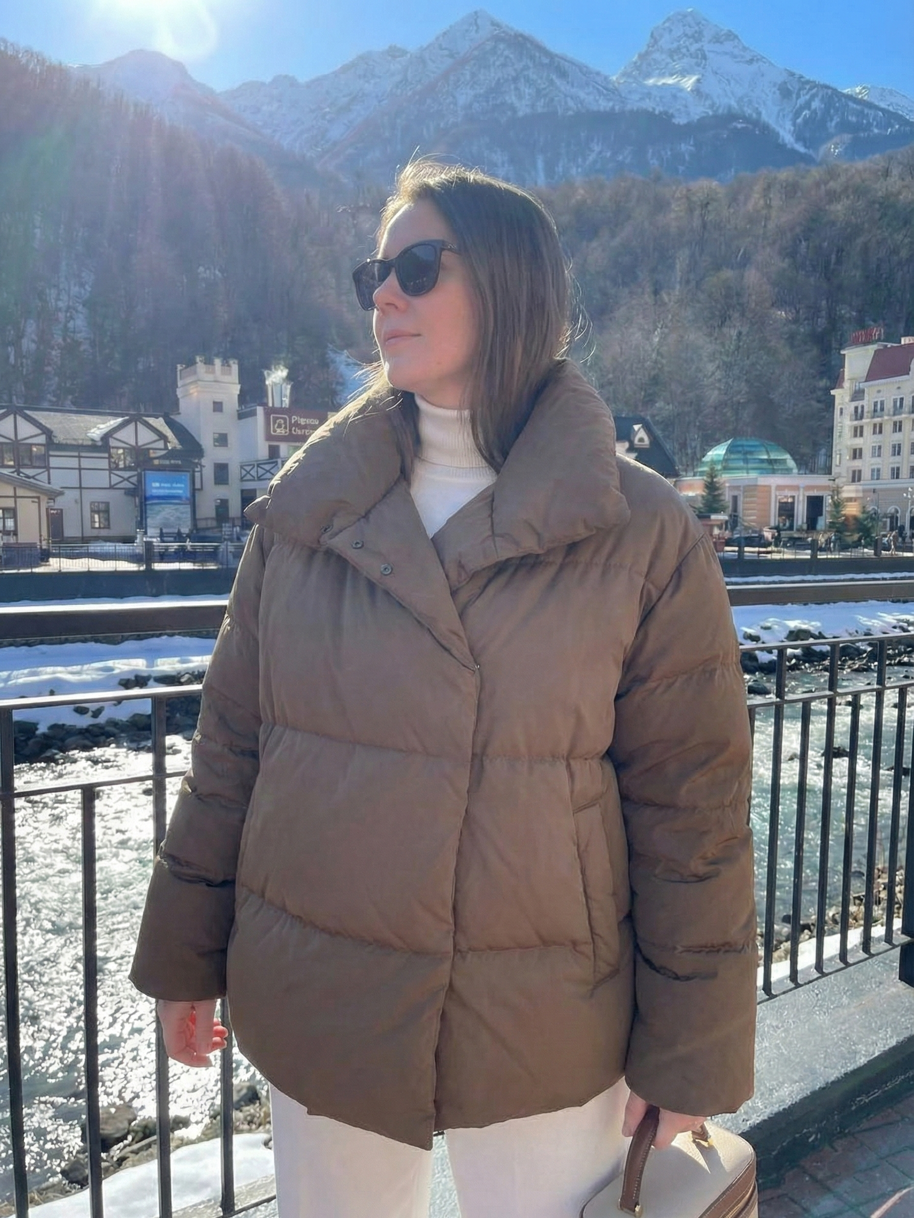 Maddison | Doudoune oversize à col montant