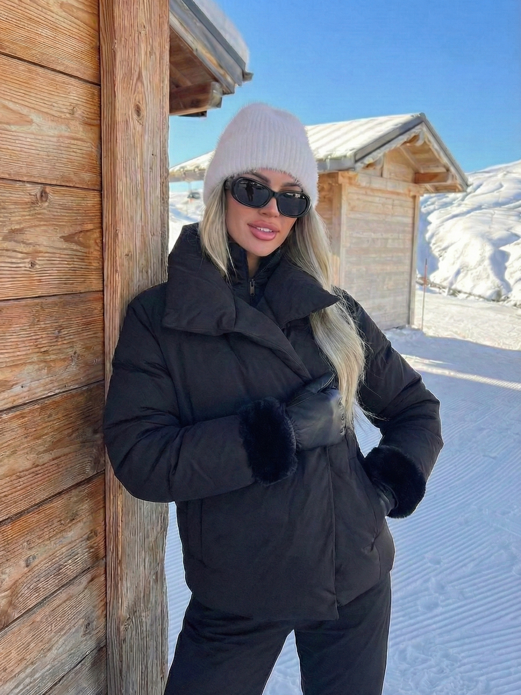 Maddison | Doudoune oversize à col montant