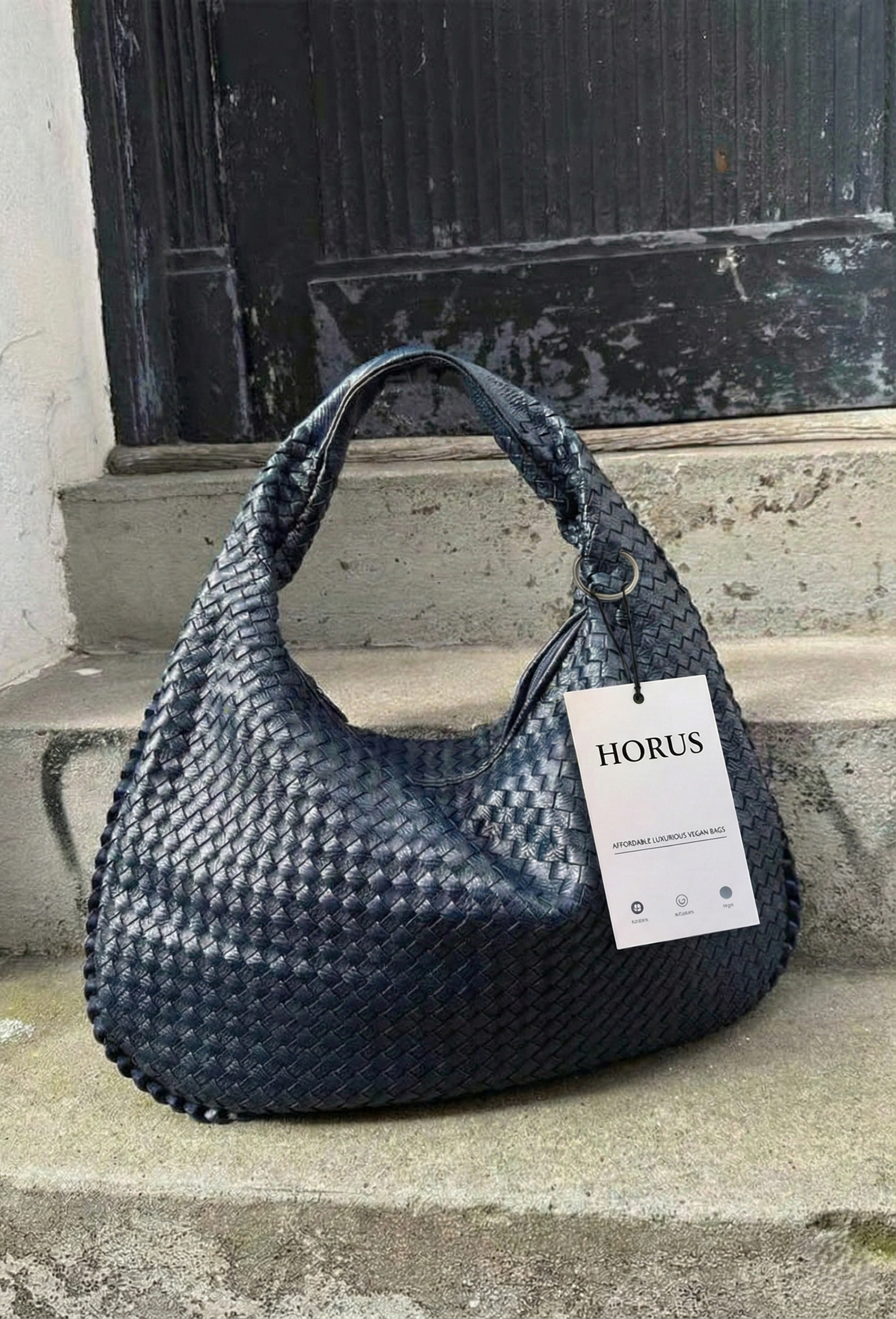 Curlew | Woven Large Shoulder Bag