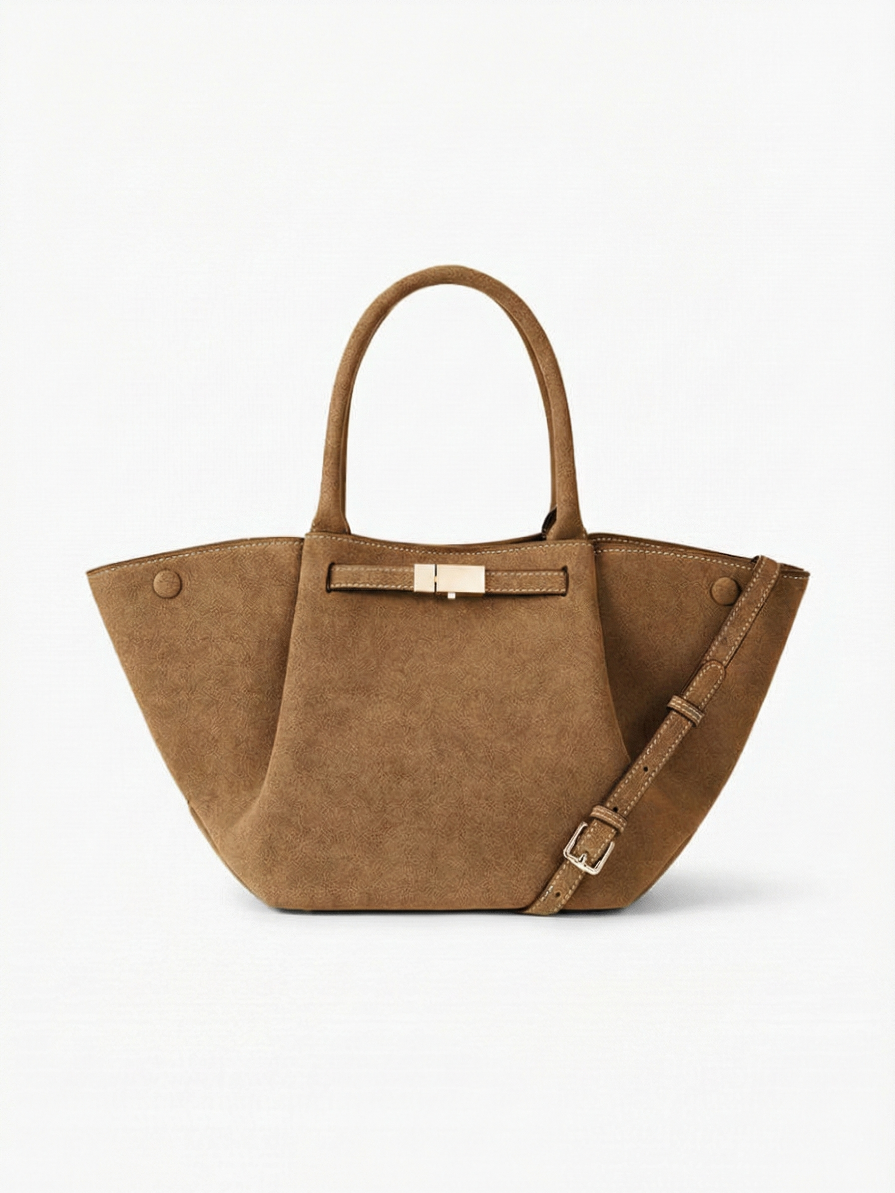Ava | Suede Handle Bag
