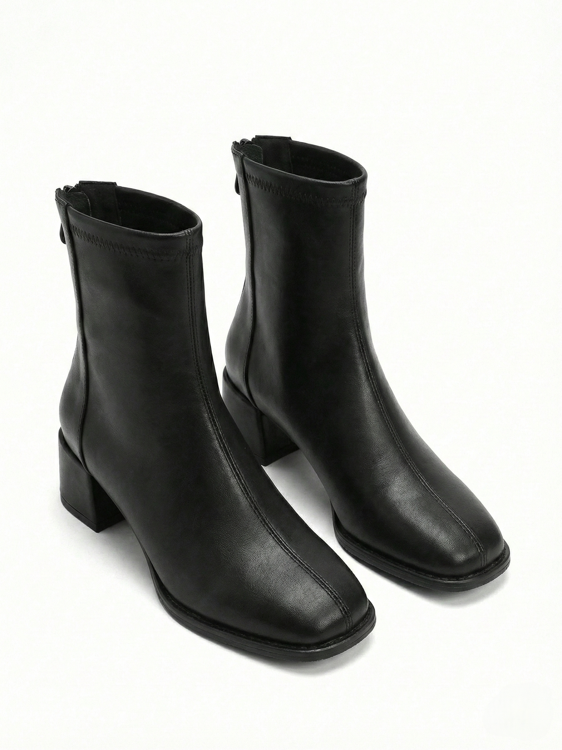 Chelsea | Bottines minimalistes à talon bloc