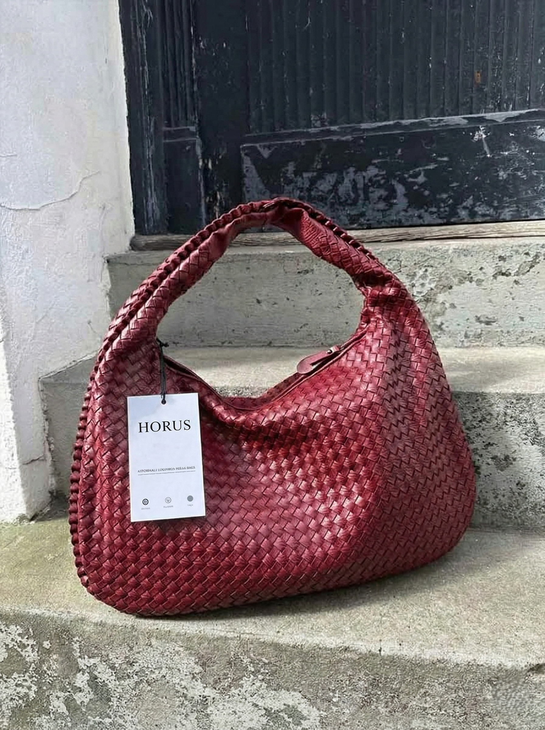 Curlew | Woven Large Shoulder Bag