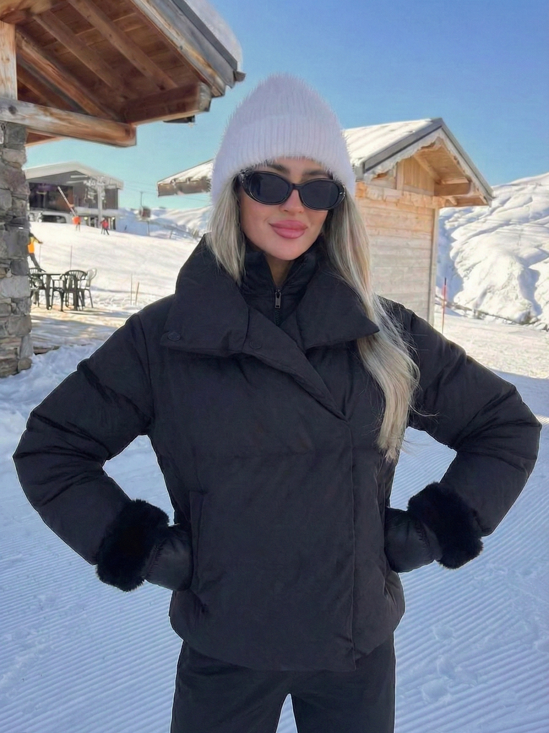 Maddison | Doudoune oversize à col montant