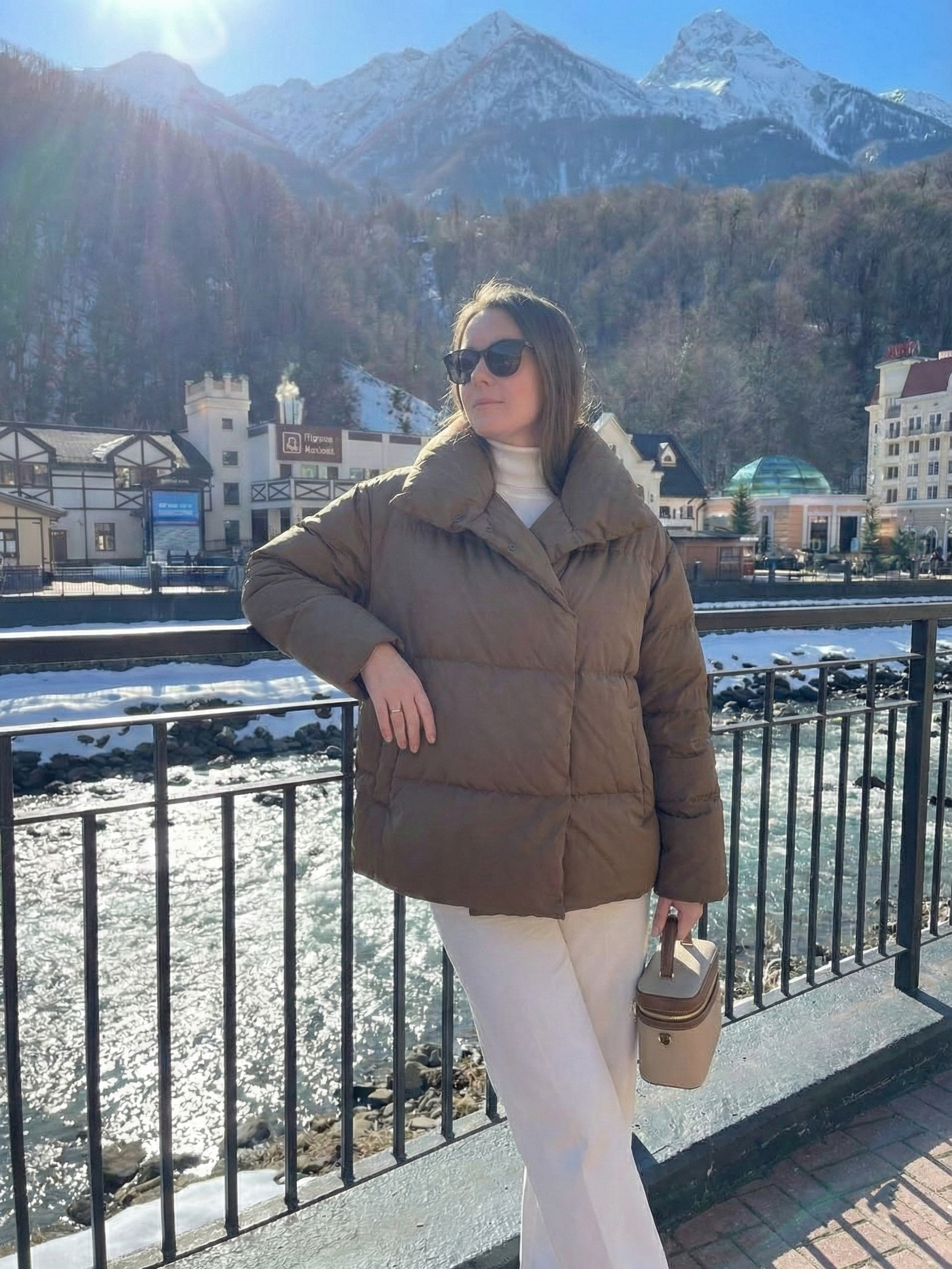 Maddison | Doudoune oversize à col montant