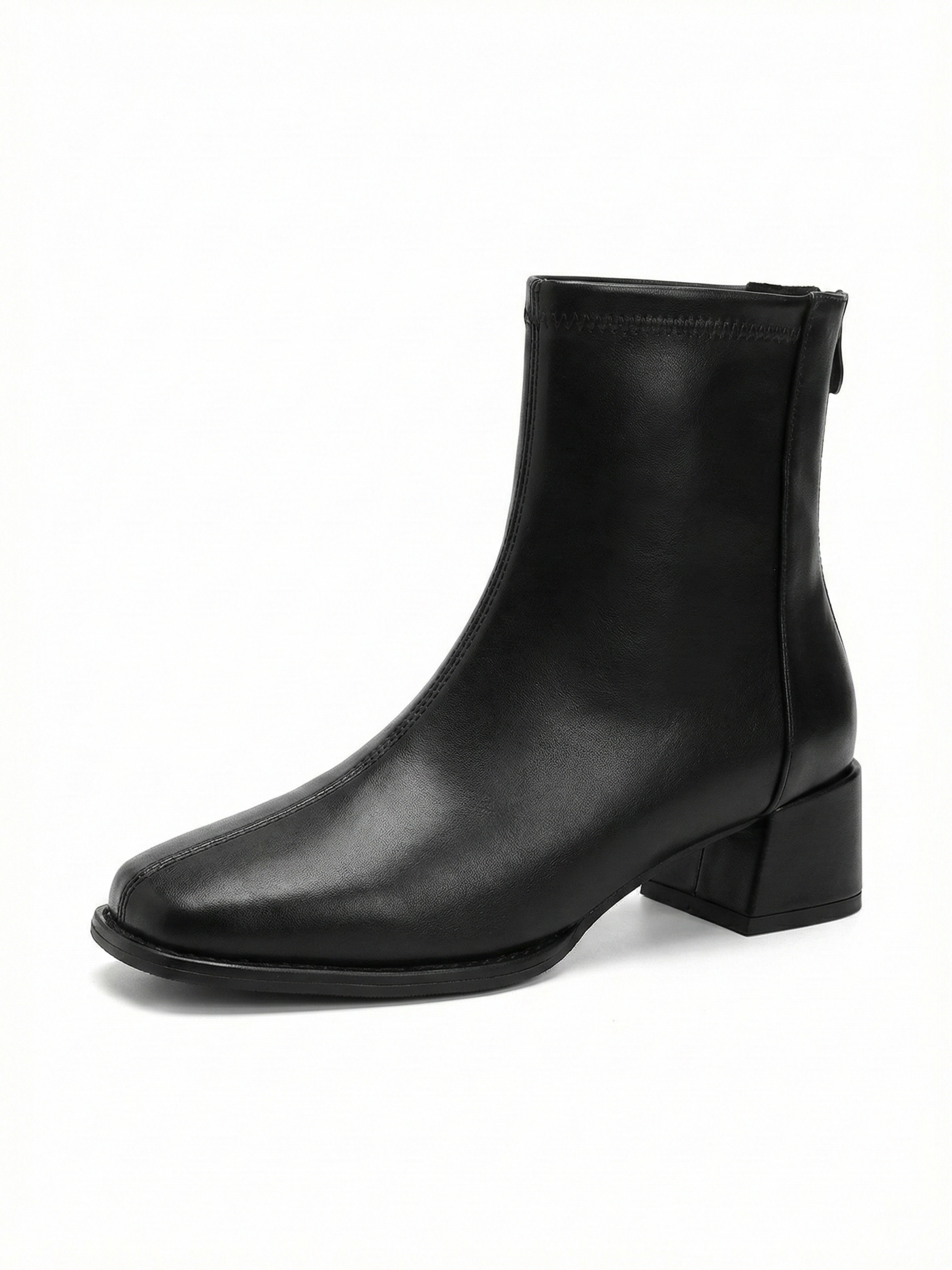 Chelsea | Bottines minimalistes à talon bloc