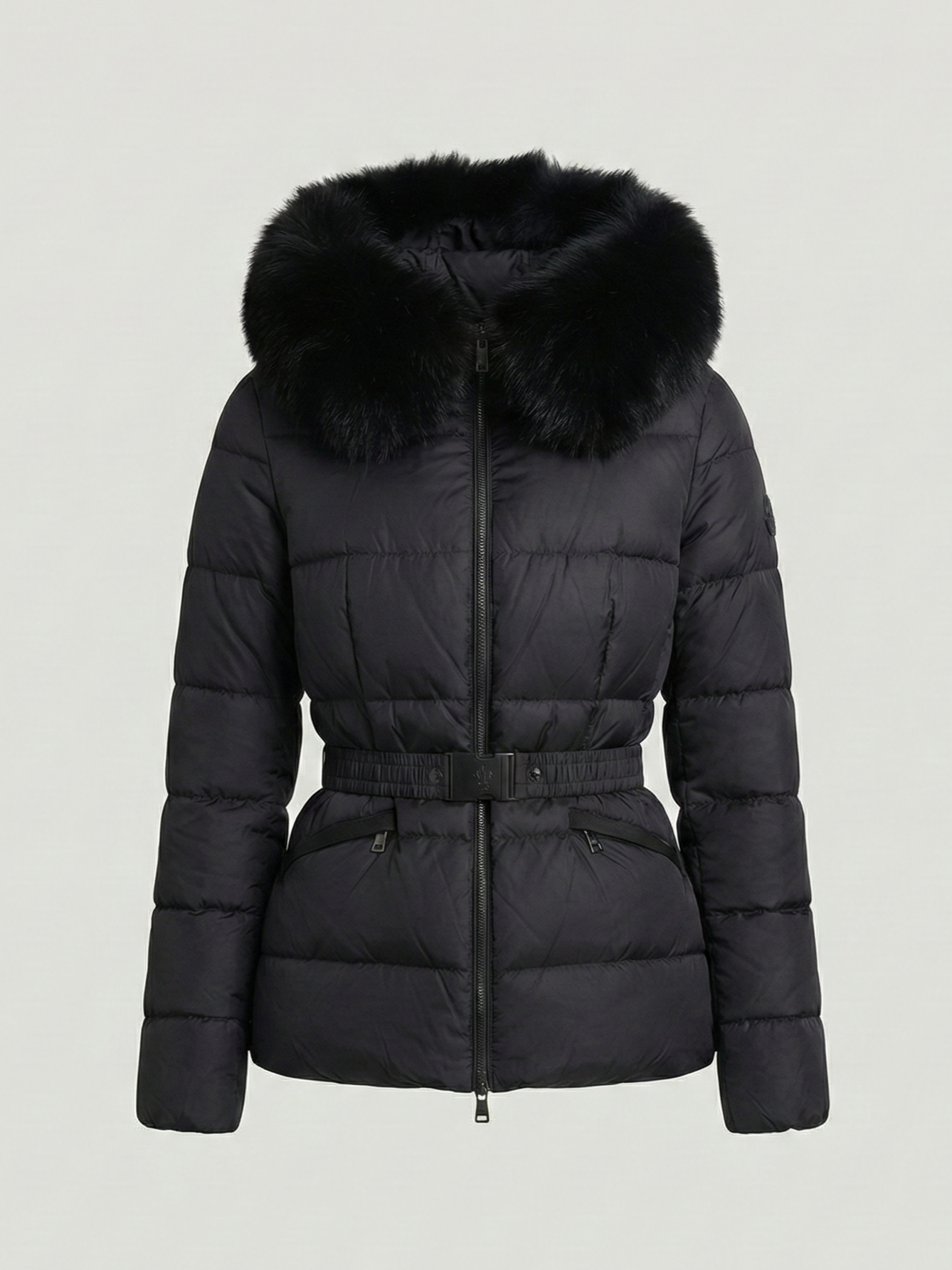 Florida | Waterproof puffer jacket with hood and faux fur