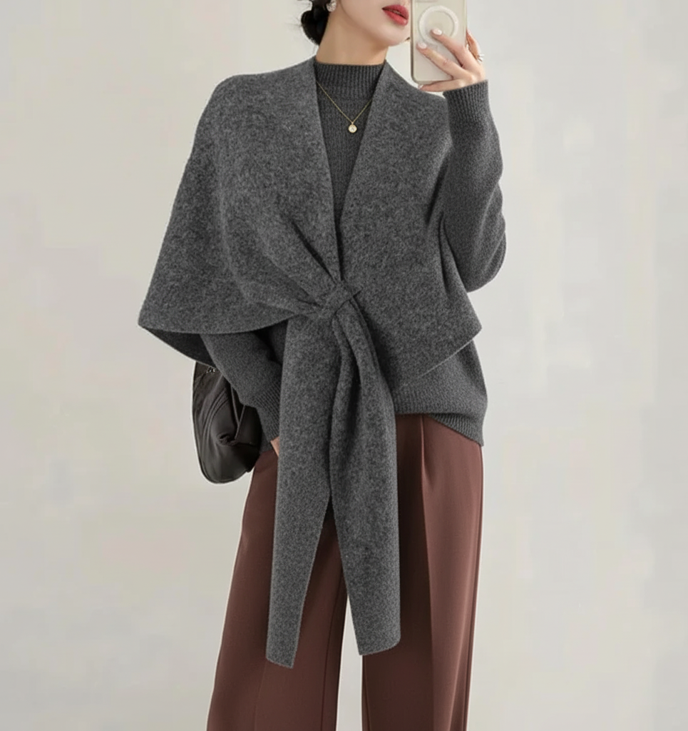 Unifarbener Premium-Damenschal