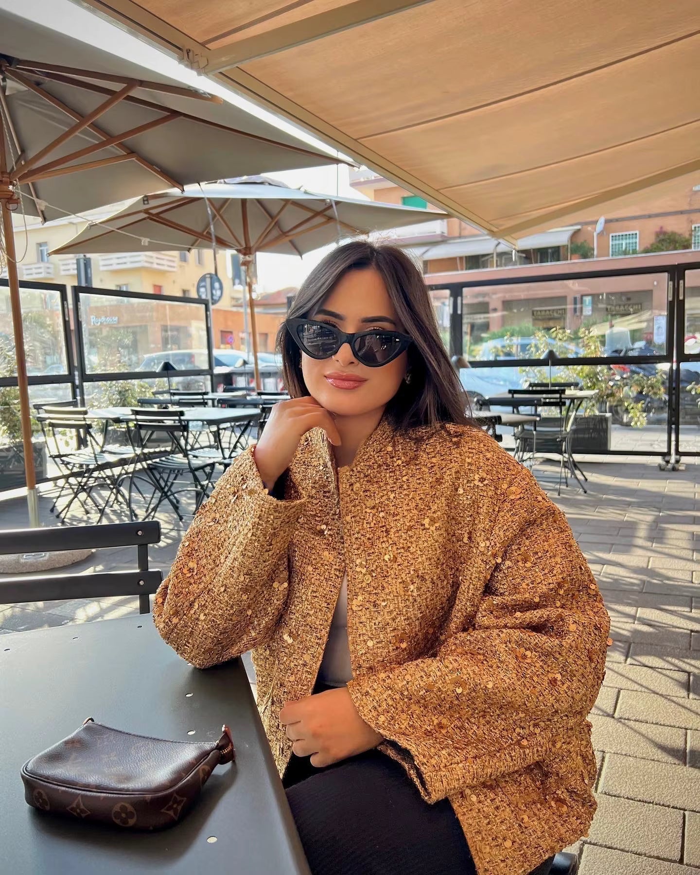 Victoria | Sequin Oversized Jacket
