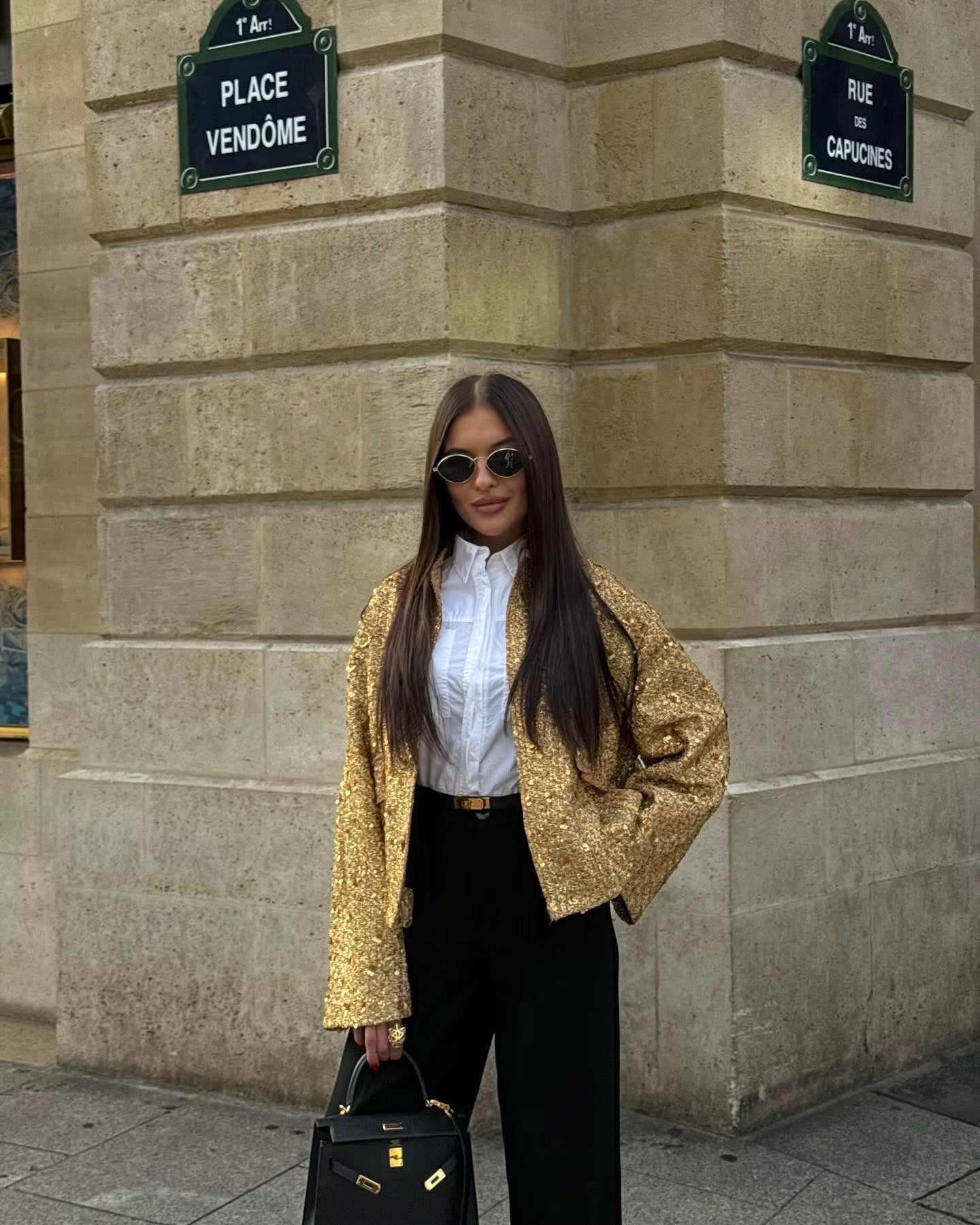 Victoria | Sequin Oversized Jacket