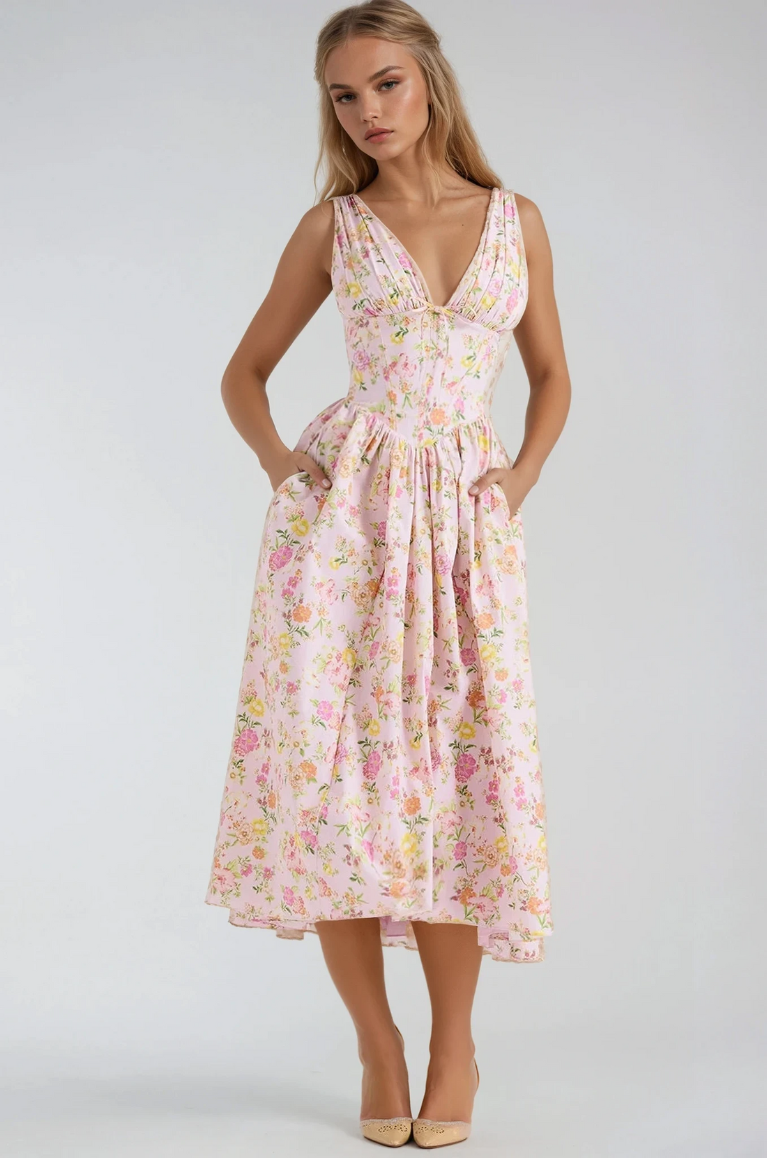 Aurora | Elegantes Sommerkleid