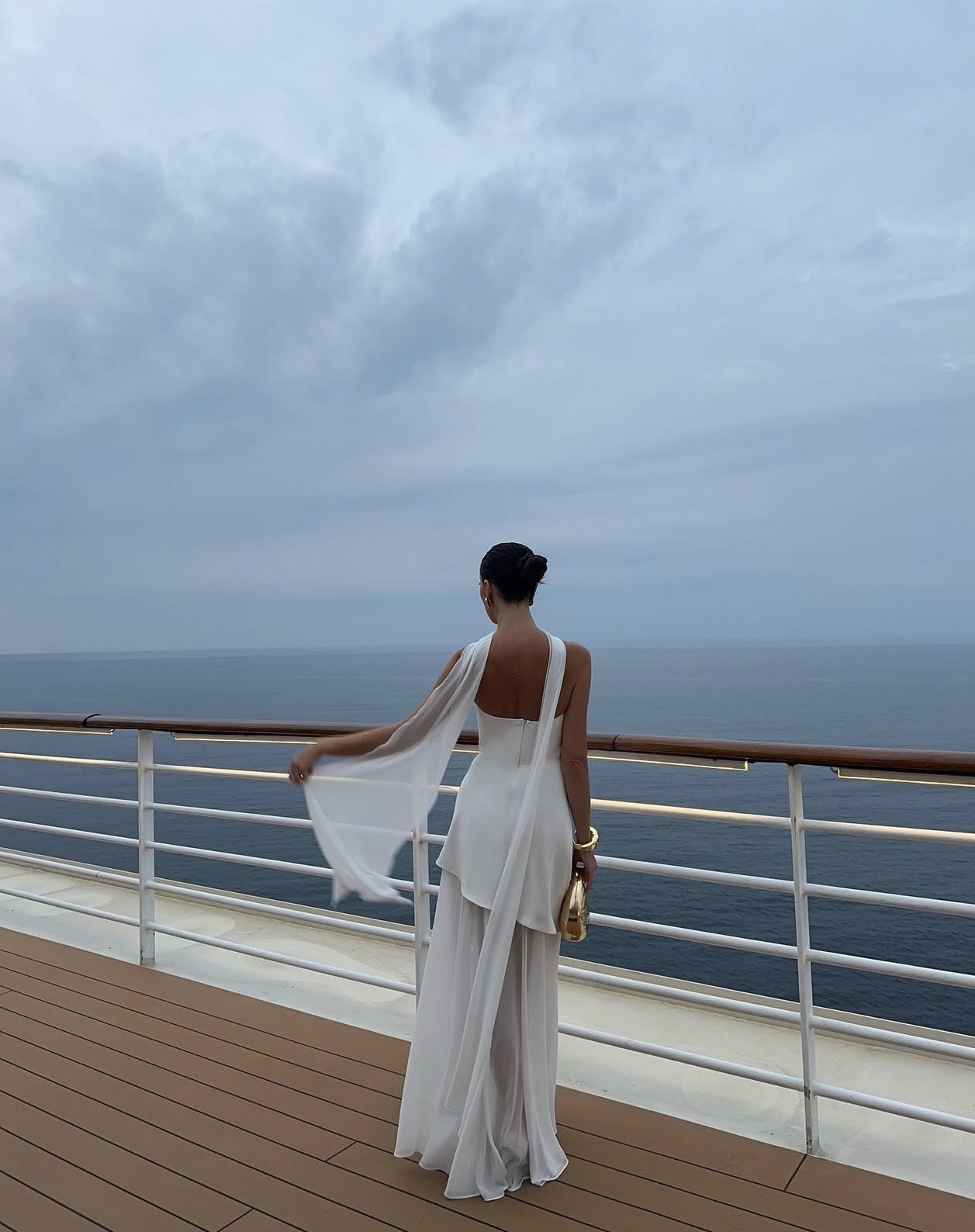 Valerie | Asymmetrisches Maxikleid