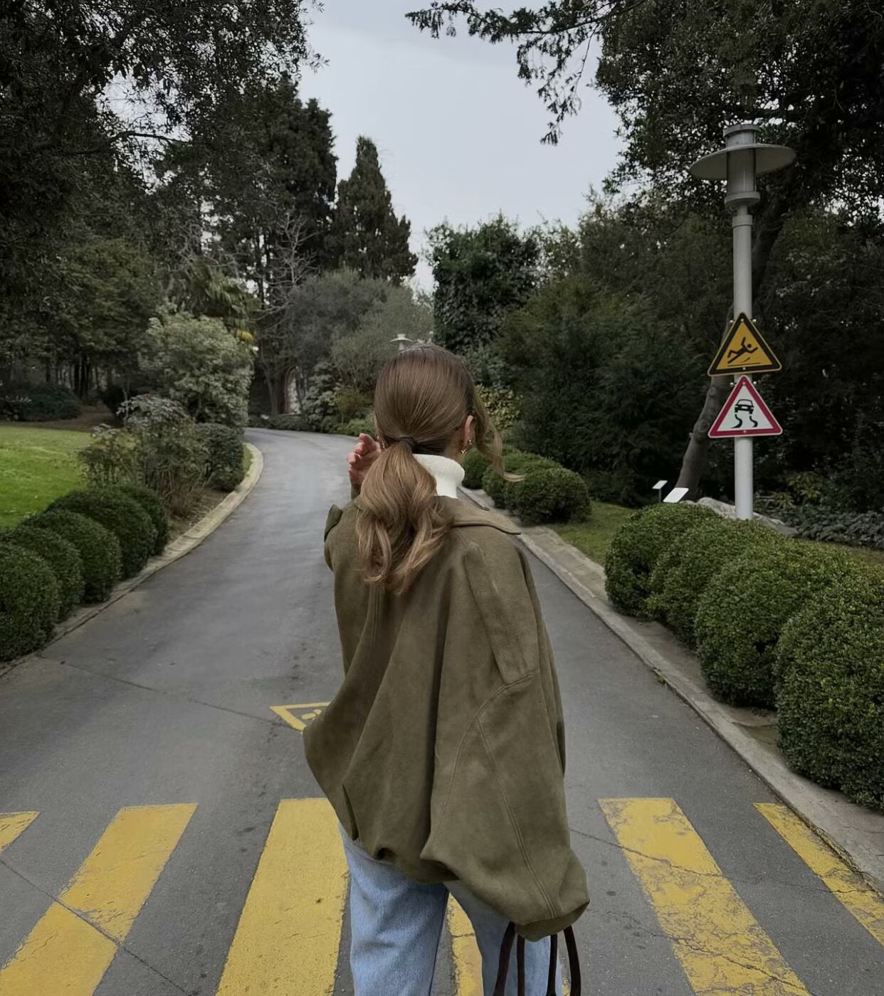 Kaori | Pilotenjacke mit Wildlederoptik