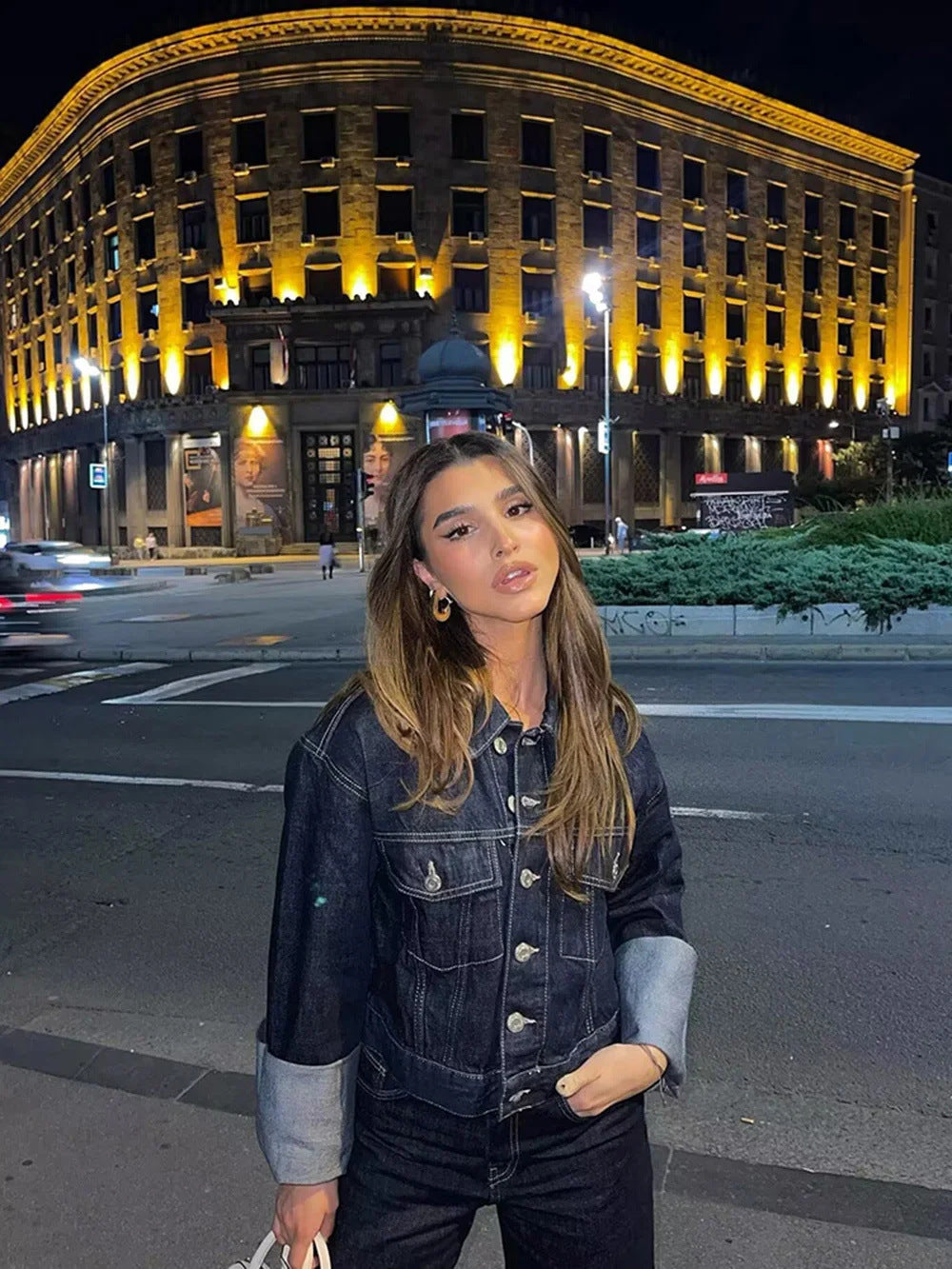 Meadow | Rollkragenjacke mit langen Ärmeln