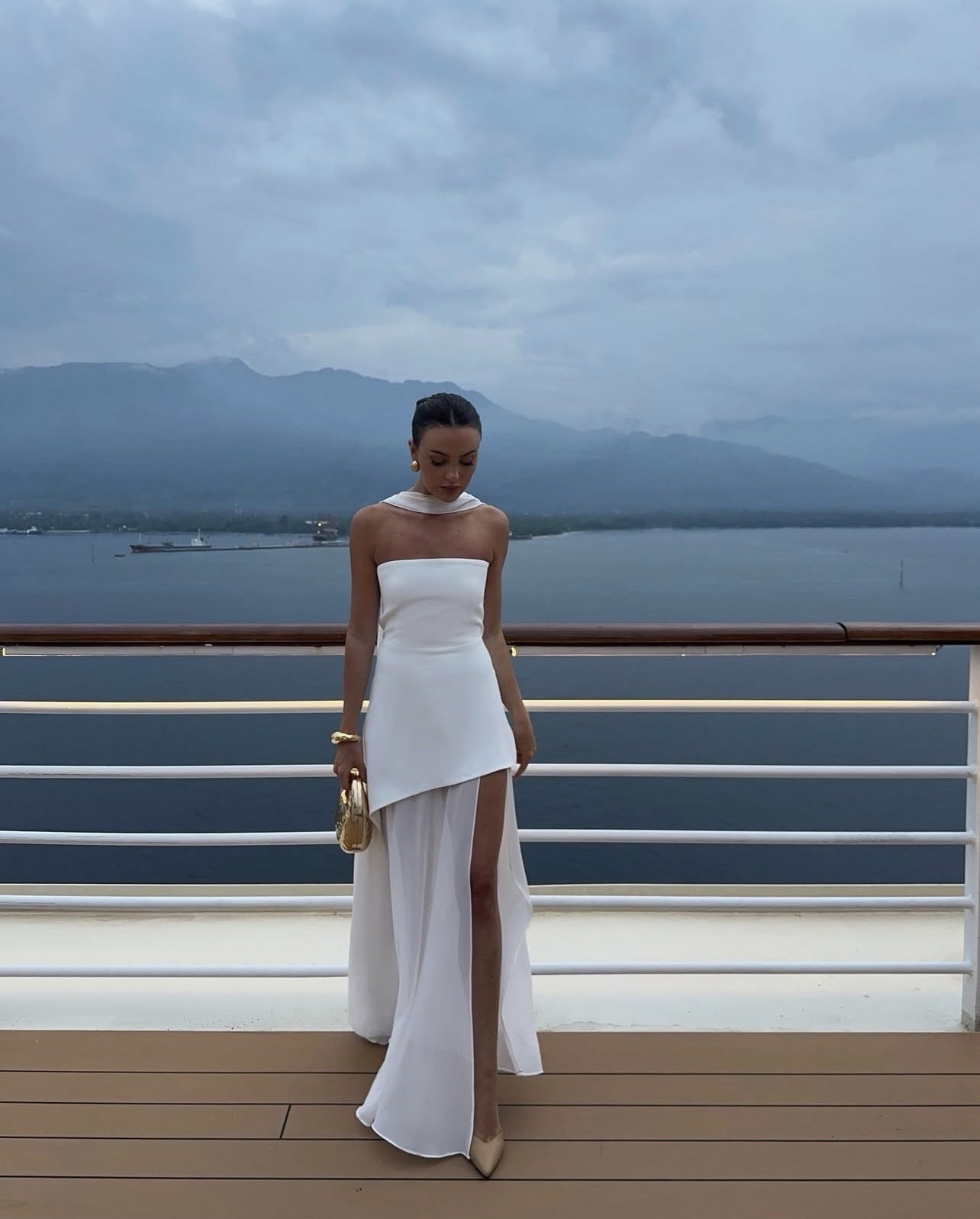 Valerie | Asymmetrisches Maxikleid