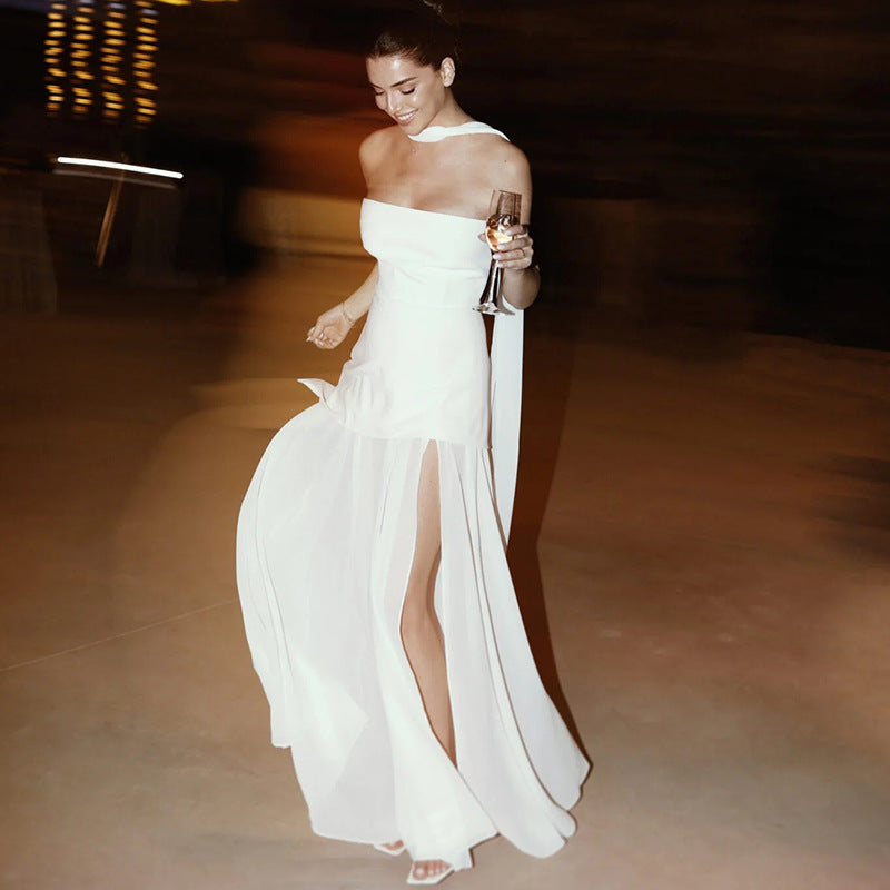 Valerie | Asymmetrisches Maxikleid