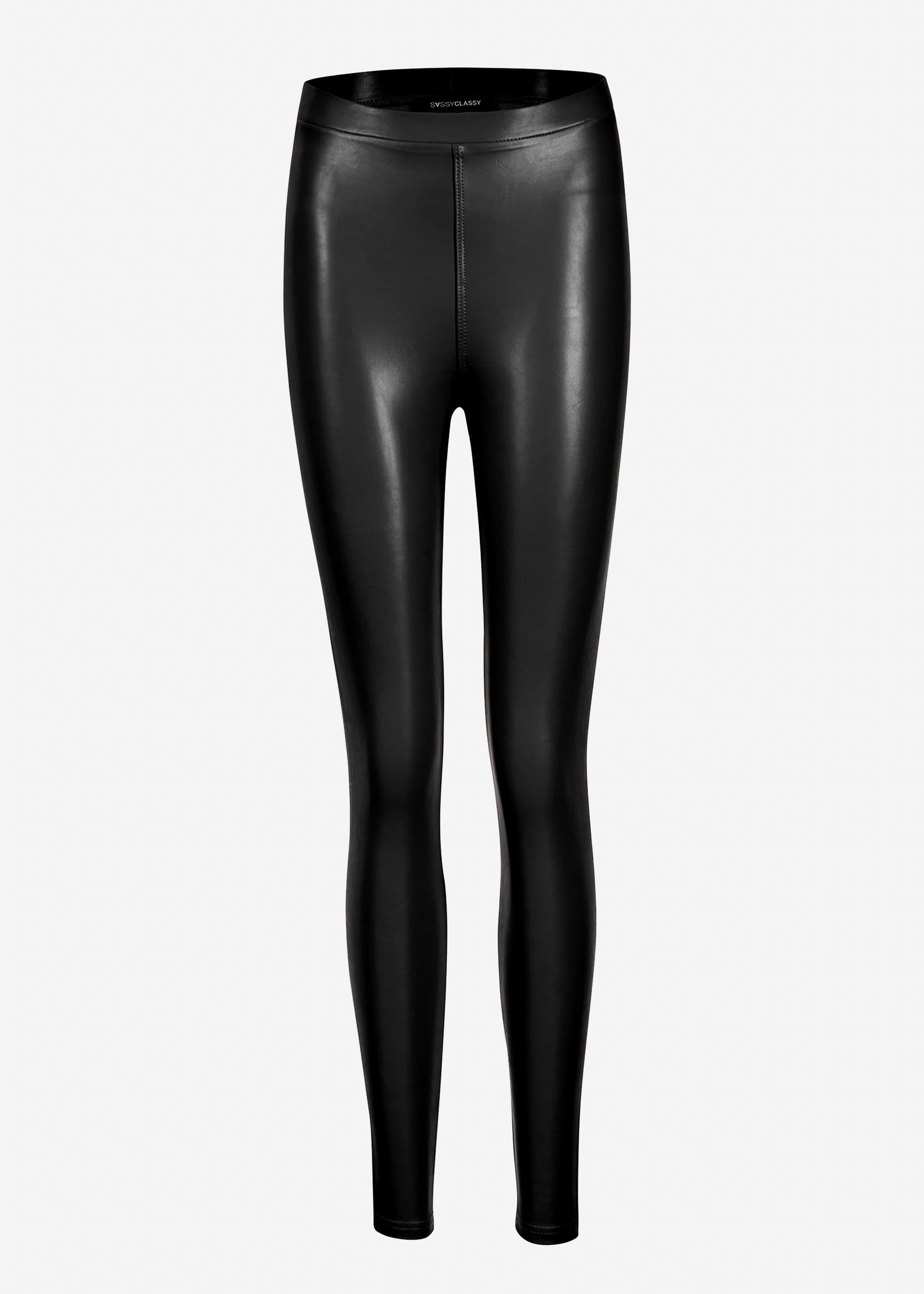Thermo Leggings, schwarz