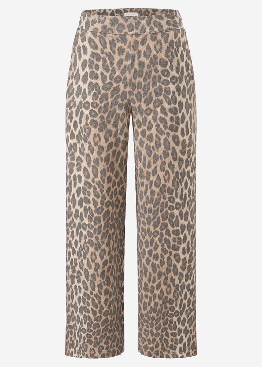 Leo Stoffhose - braun