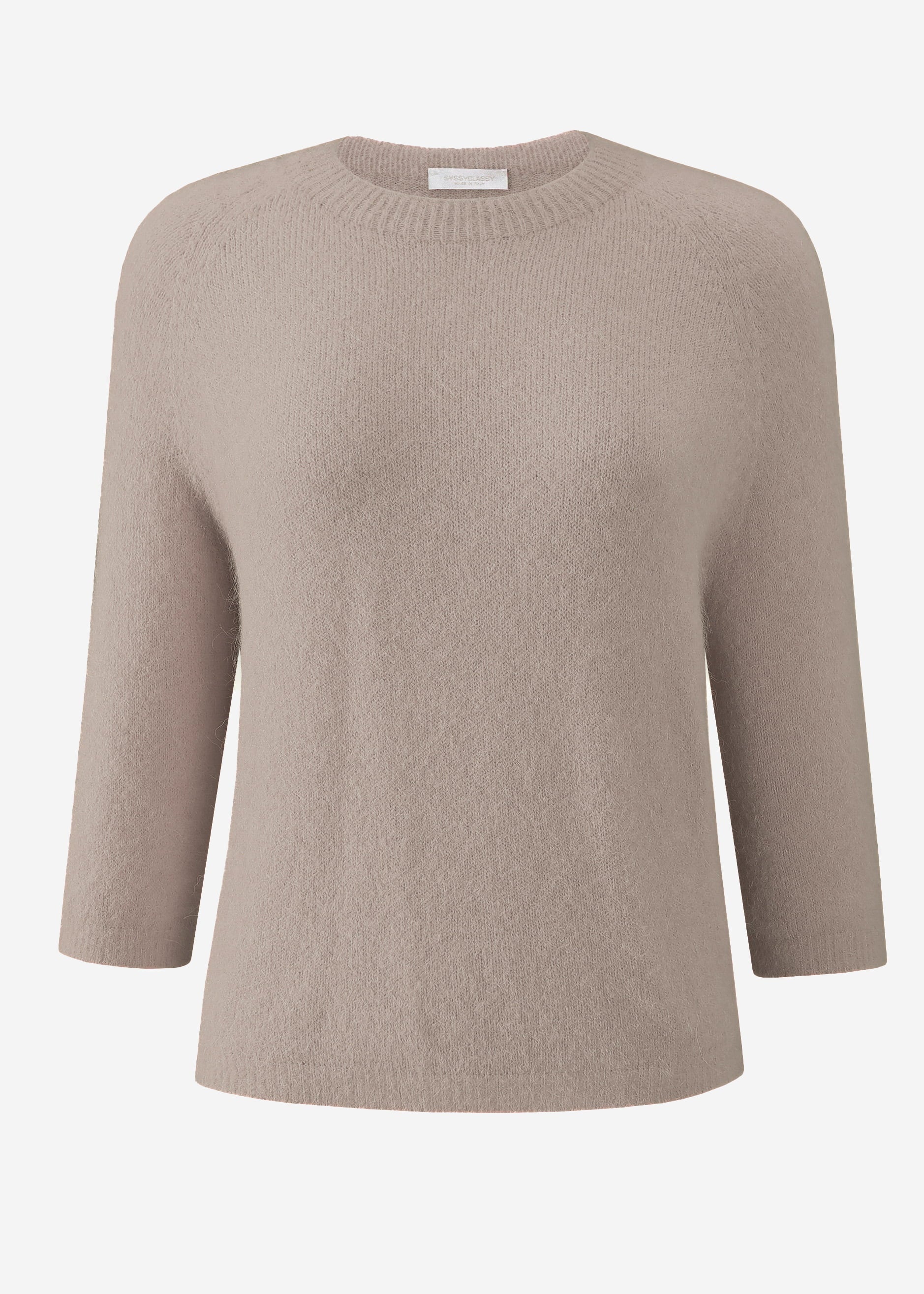 Strickoberteil - taupe