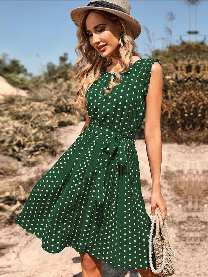 Zeitloses Midikleid – Europäischer Charme in limitierter Auflage [Exklusive Tasche GRATIS]