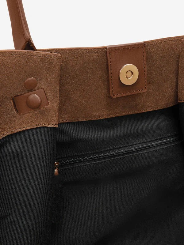 Ava | Suede Handle Bag
