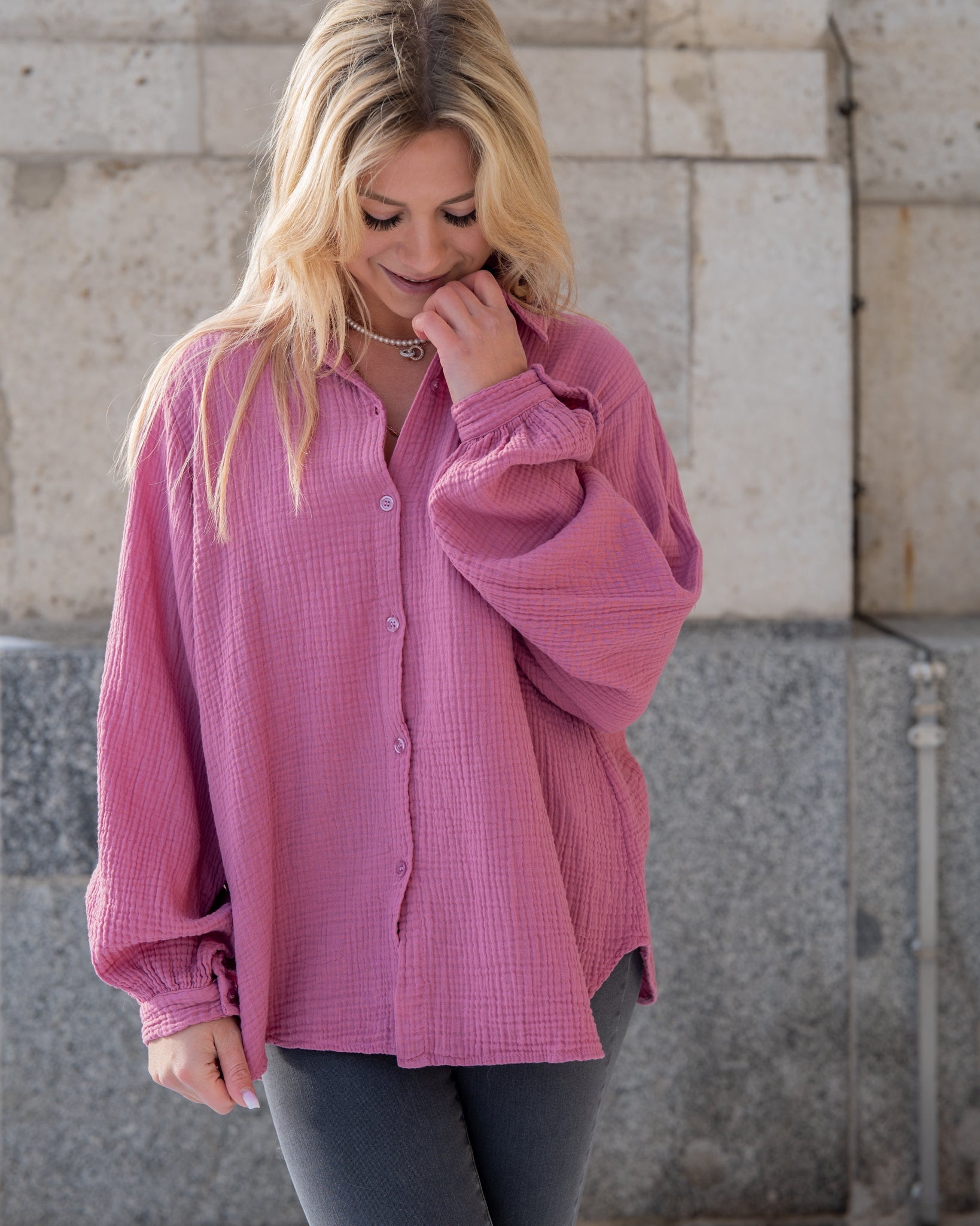 Musselin Bluse | Stella