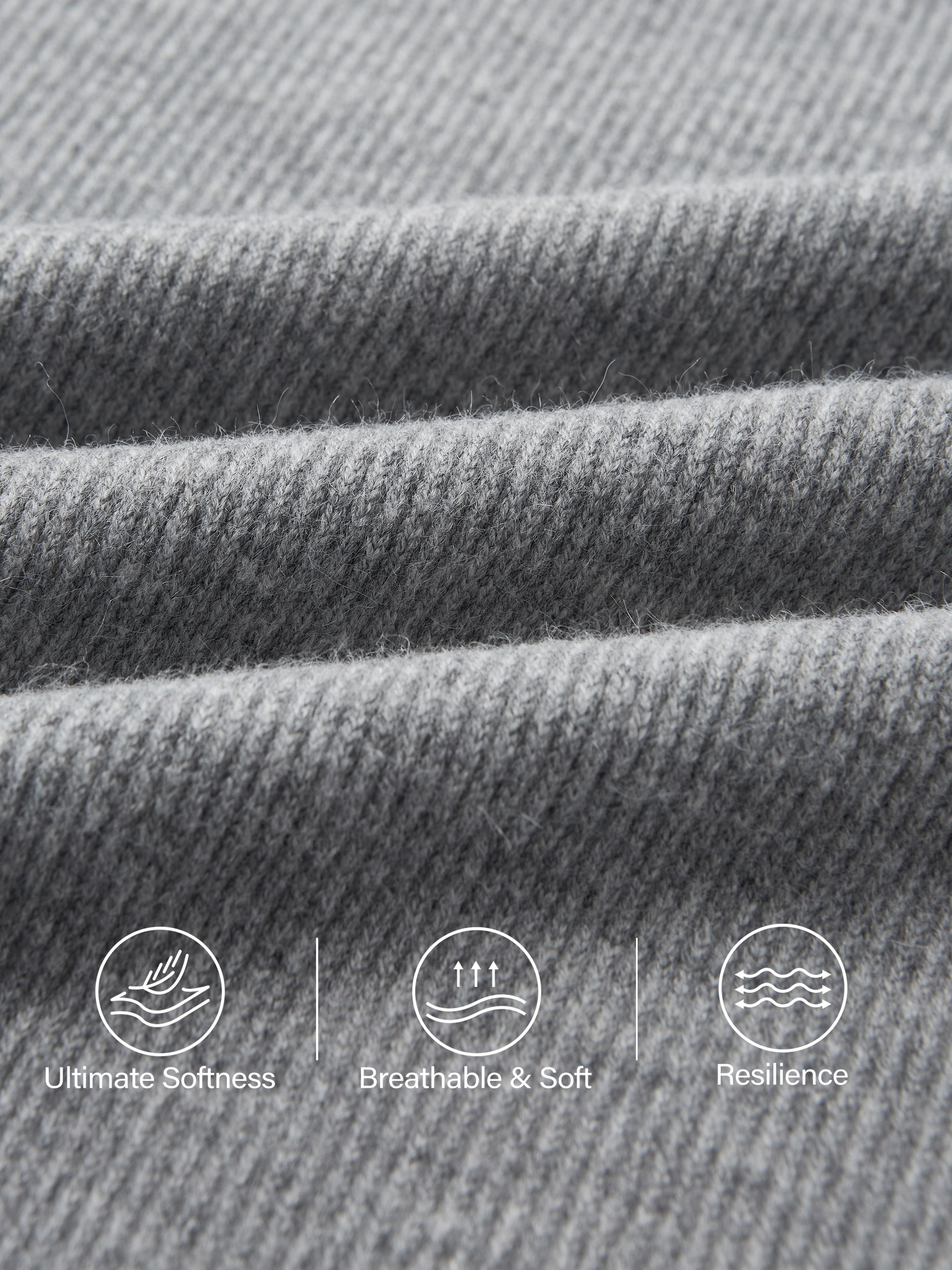 Turtleneck Relaxed Fit Long Sleeve Top