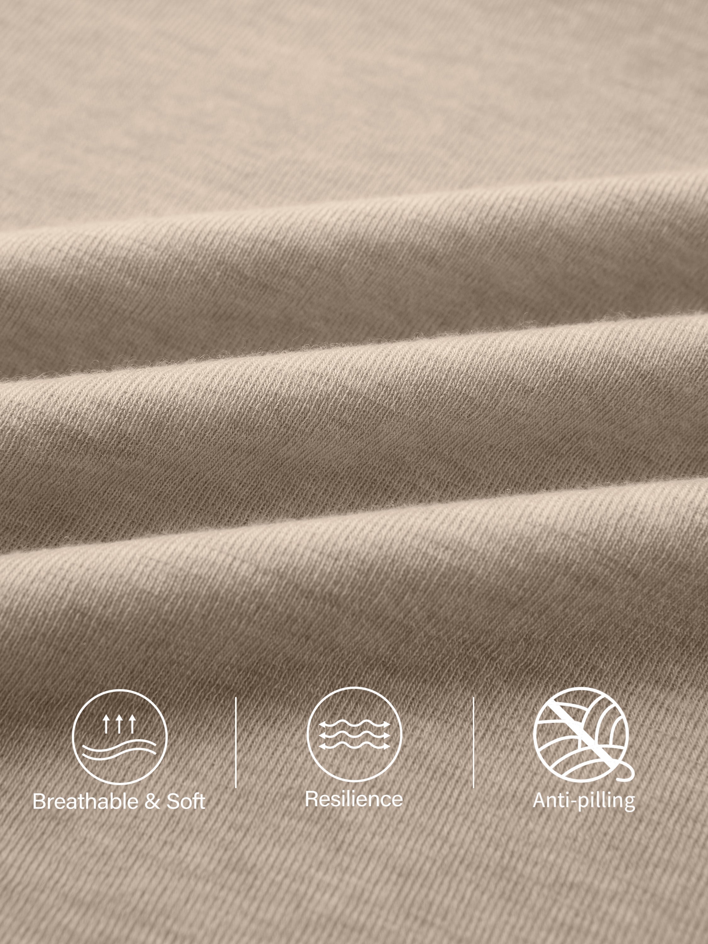 Top essentiel multi-usage en lyocell cachemire manches longues avec trous pour les pouces