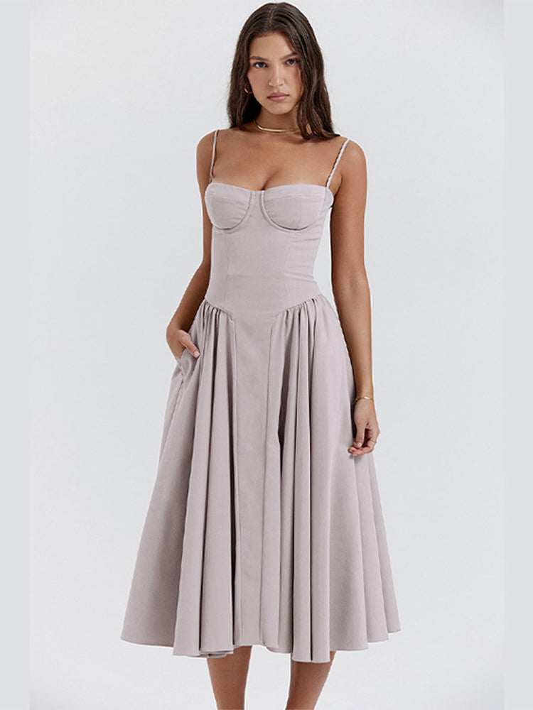 Felicity | Taillengestaltendes Sommerkleid