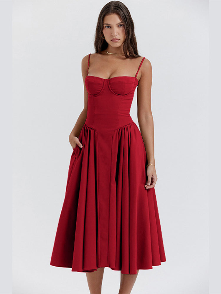 Felicity | Taillengestaltendes Sommerkleid