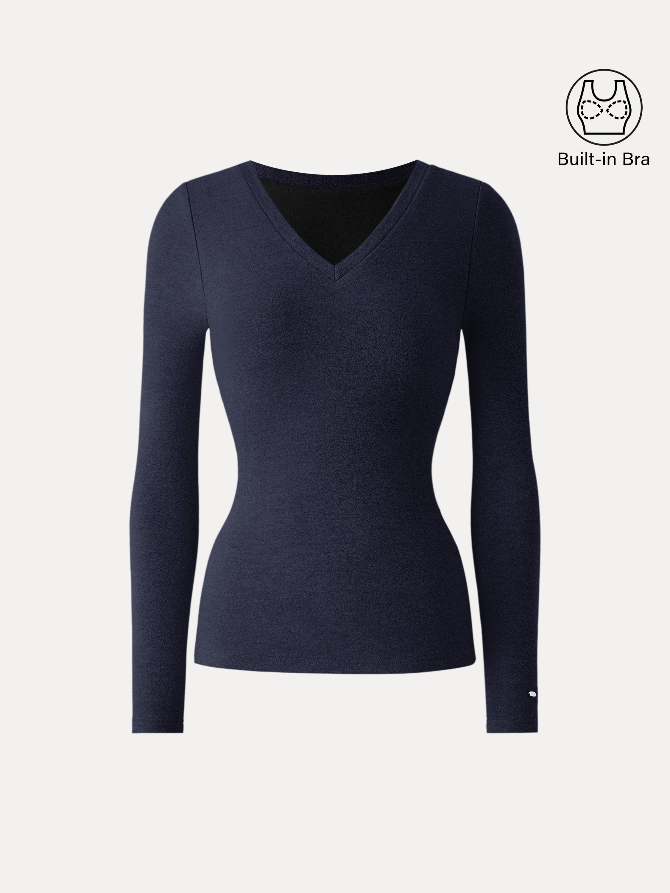 MaxWarm V-Neck Long Sleeve Brami