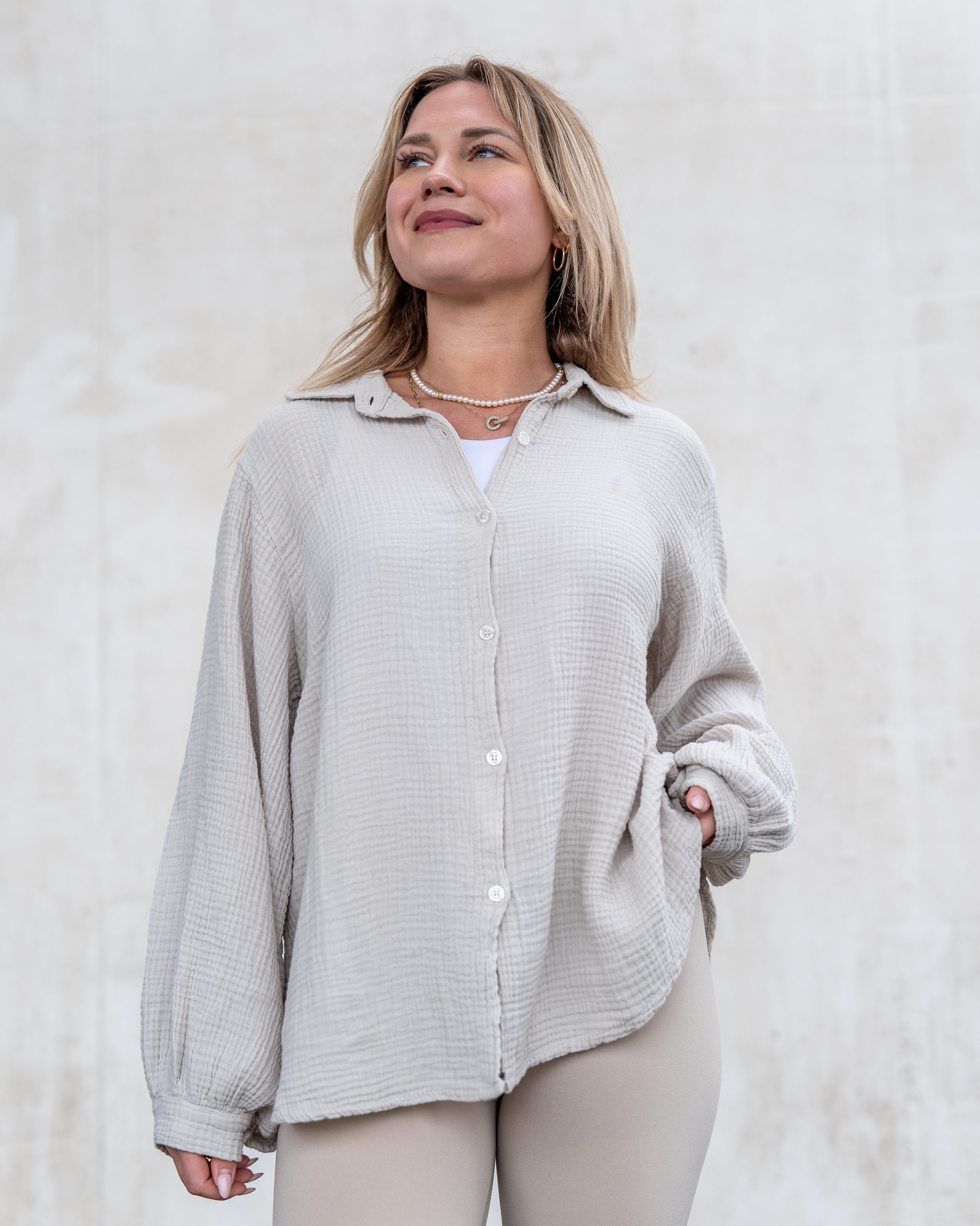 Musselin Bluse | Stella