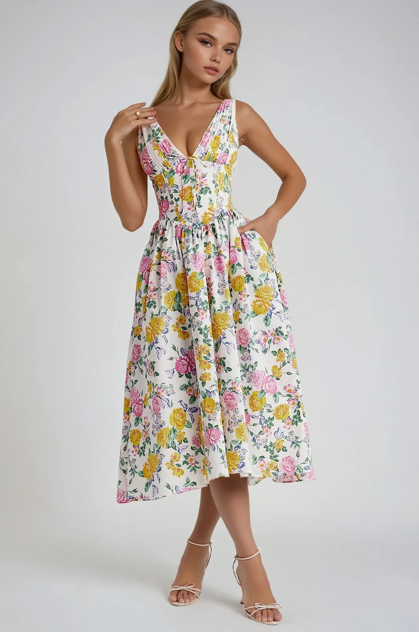 Aurora | Elegantes Sommerkleid
