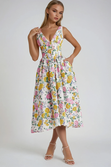 Aurora | Elegantes Sommerkleid