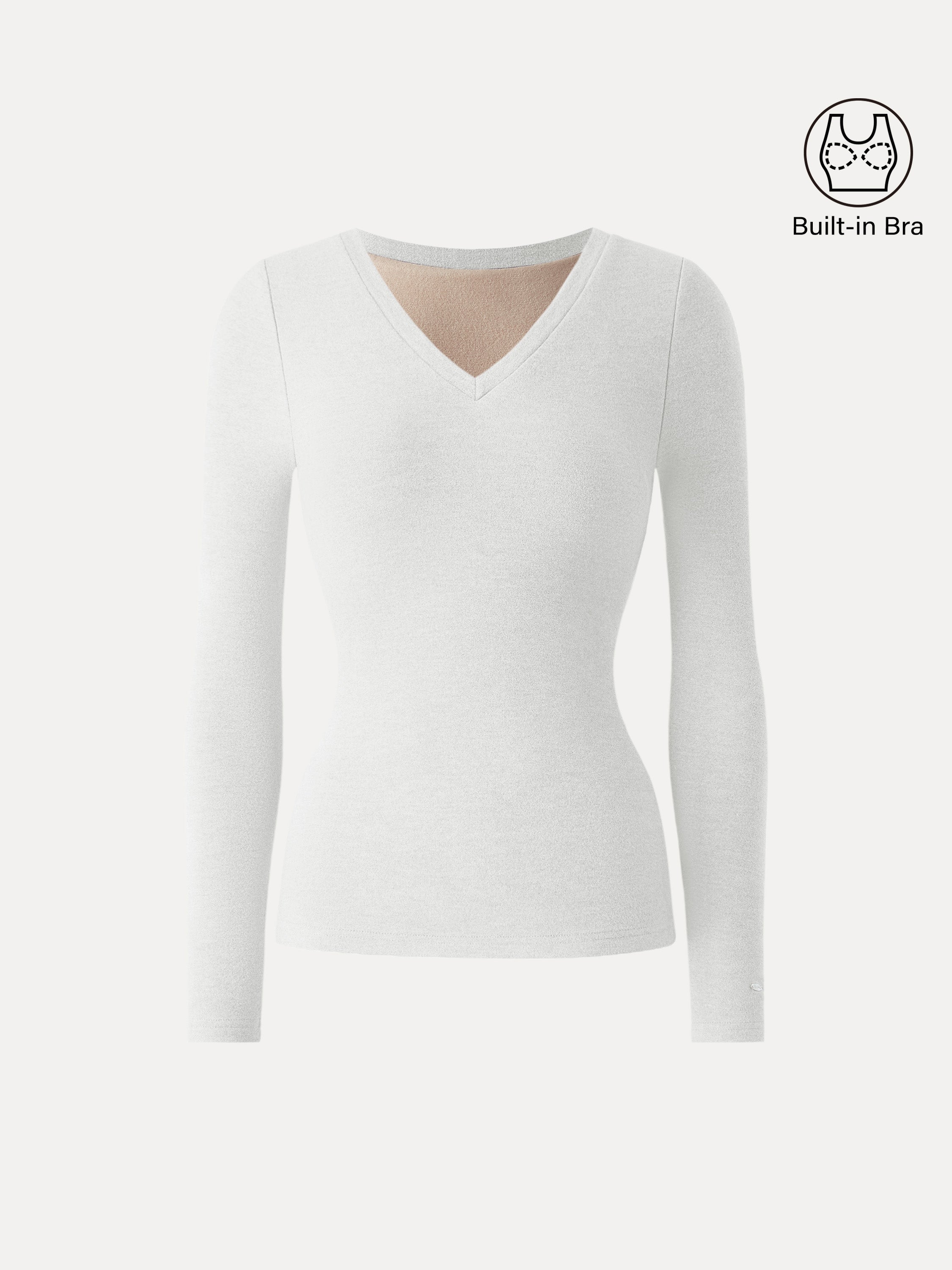 MaxWarm V-Neck Long Sleeve Brami