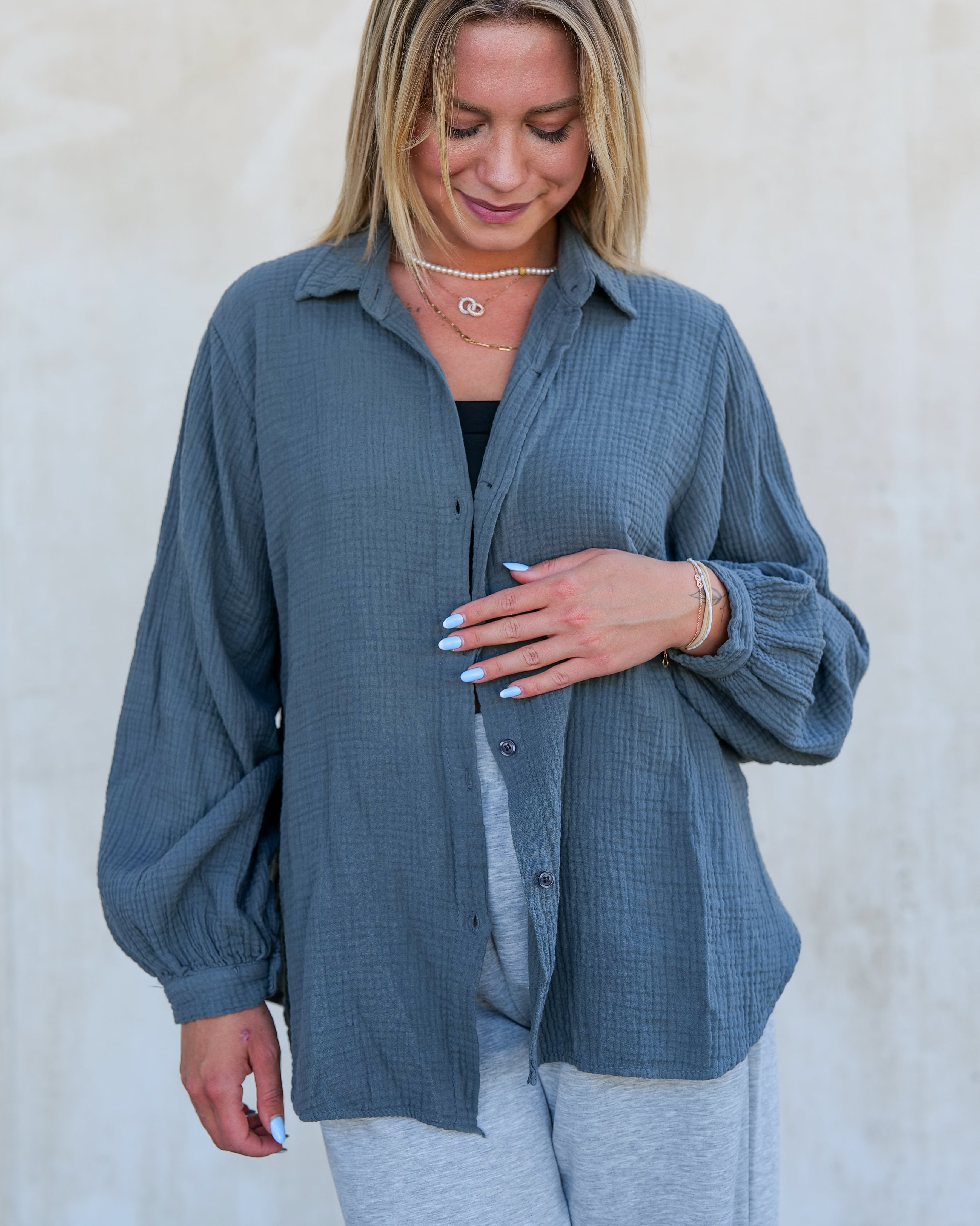 Musselin Bluse | Stella