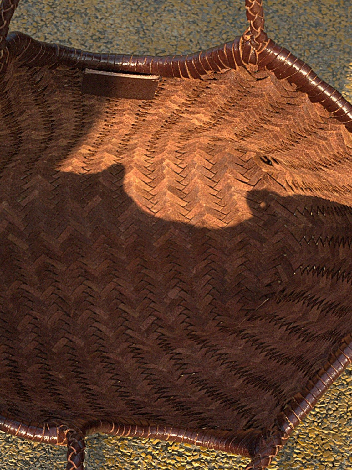 April | Woven Oversized Tote Bag